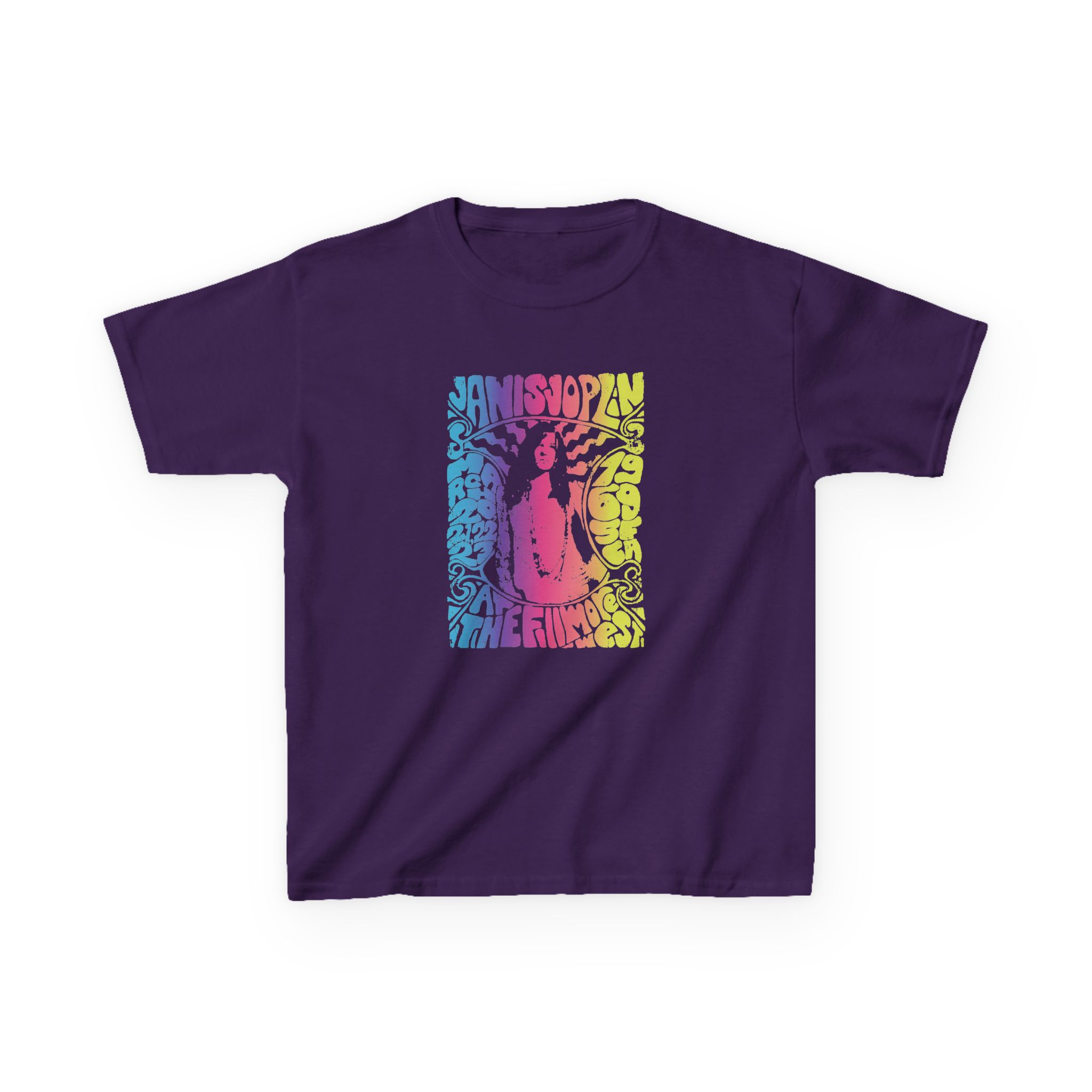 Janis Joplin at the Filmore Kids Heavy Cotton™ Tee - Image 7