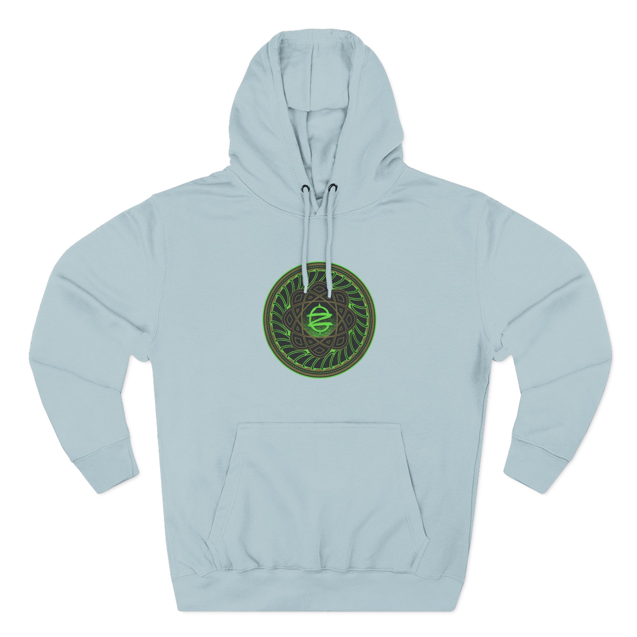Lsdream Green Earth Three-Panel Fleece Hoodie - Image 13