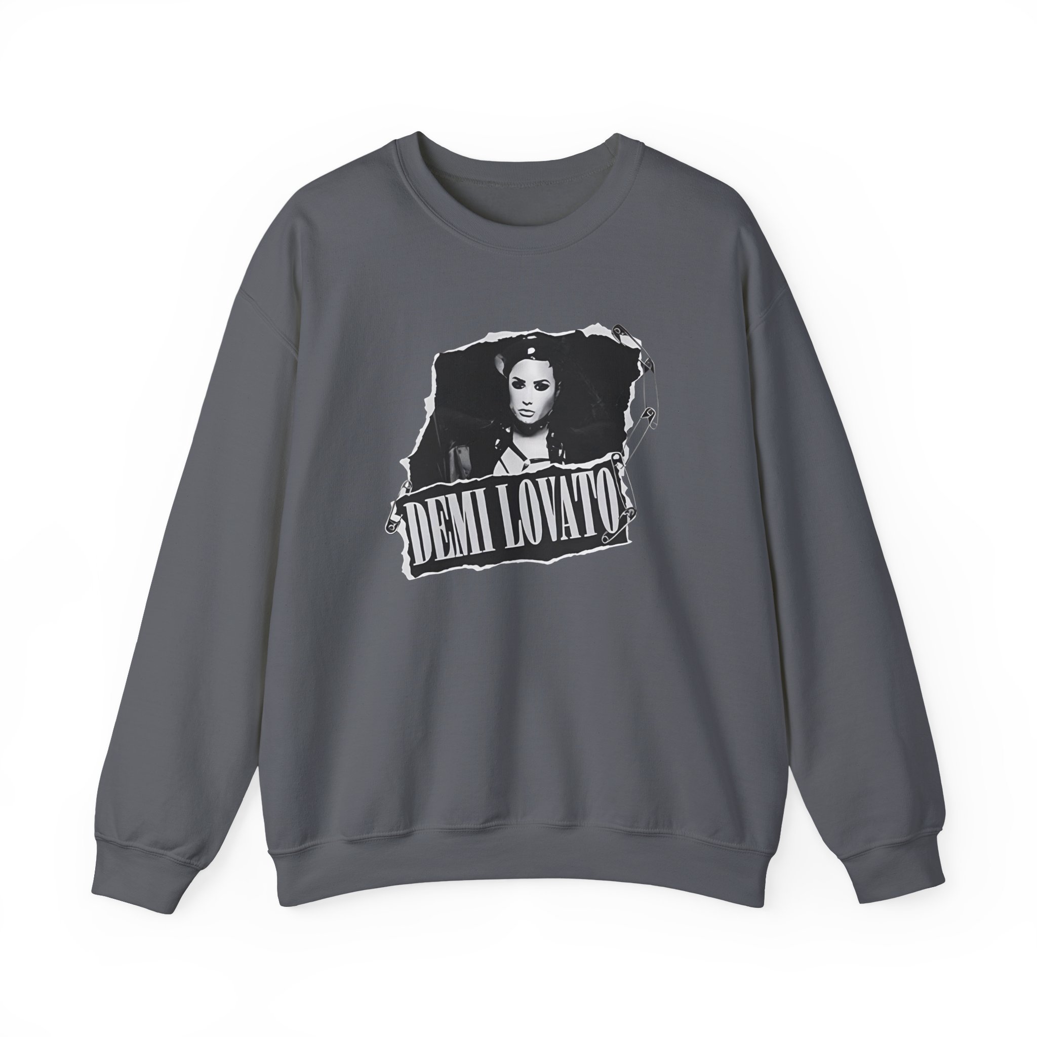 D L Ripped Photo Unisex Heavy Blend™ Crewneck Sweatshirt