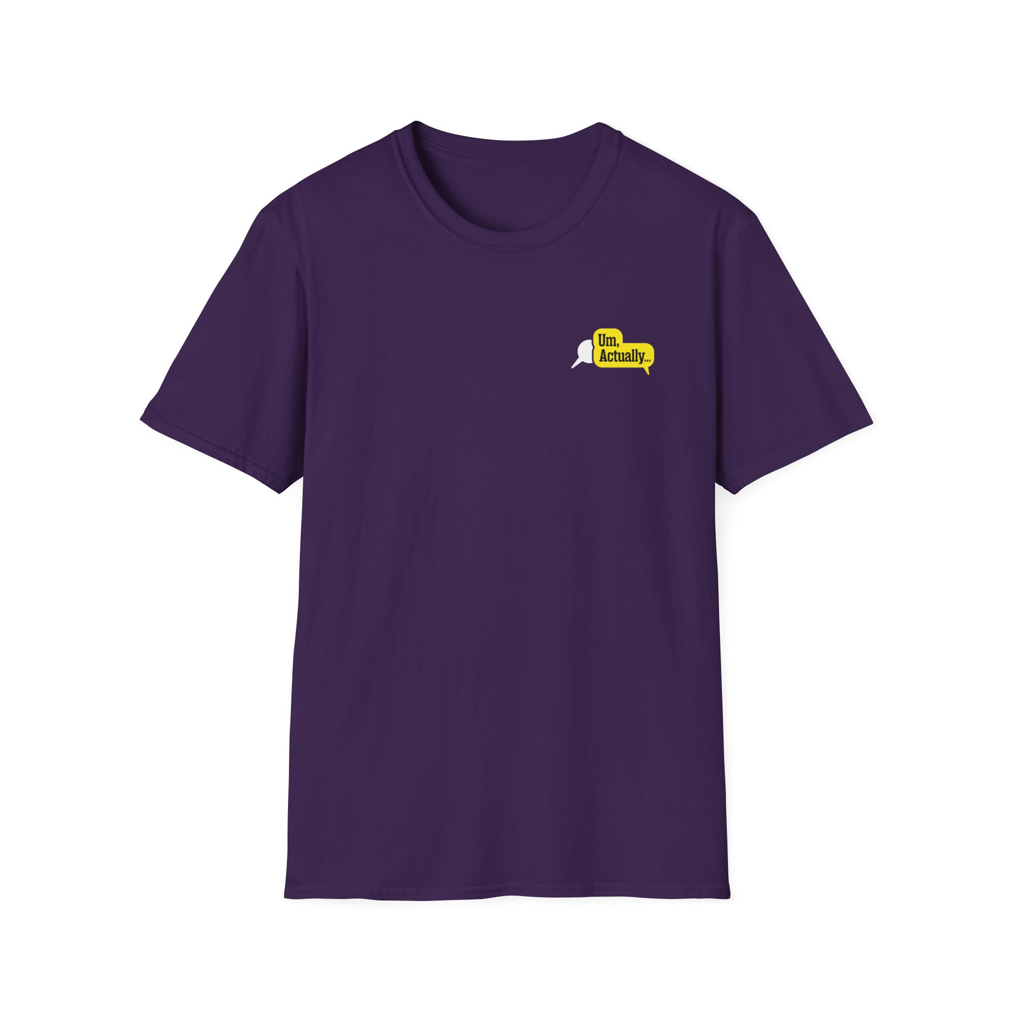 Dropout Um, Actually Fact Checker Unisex Softstyle T-Shirt - Image 11