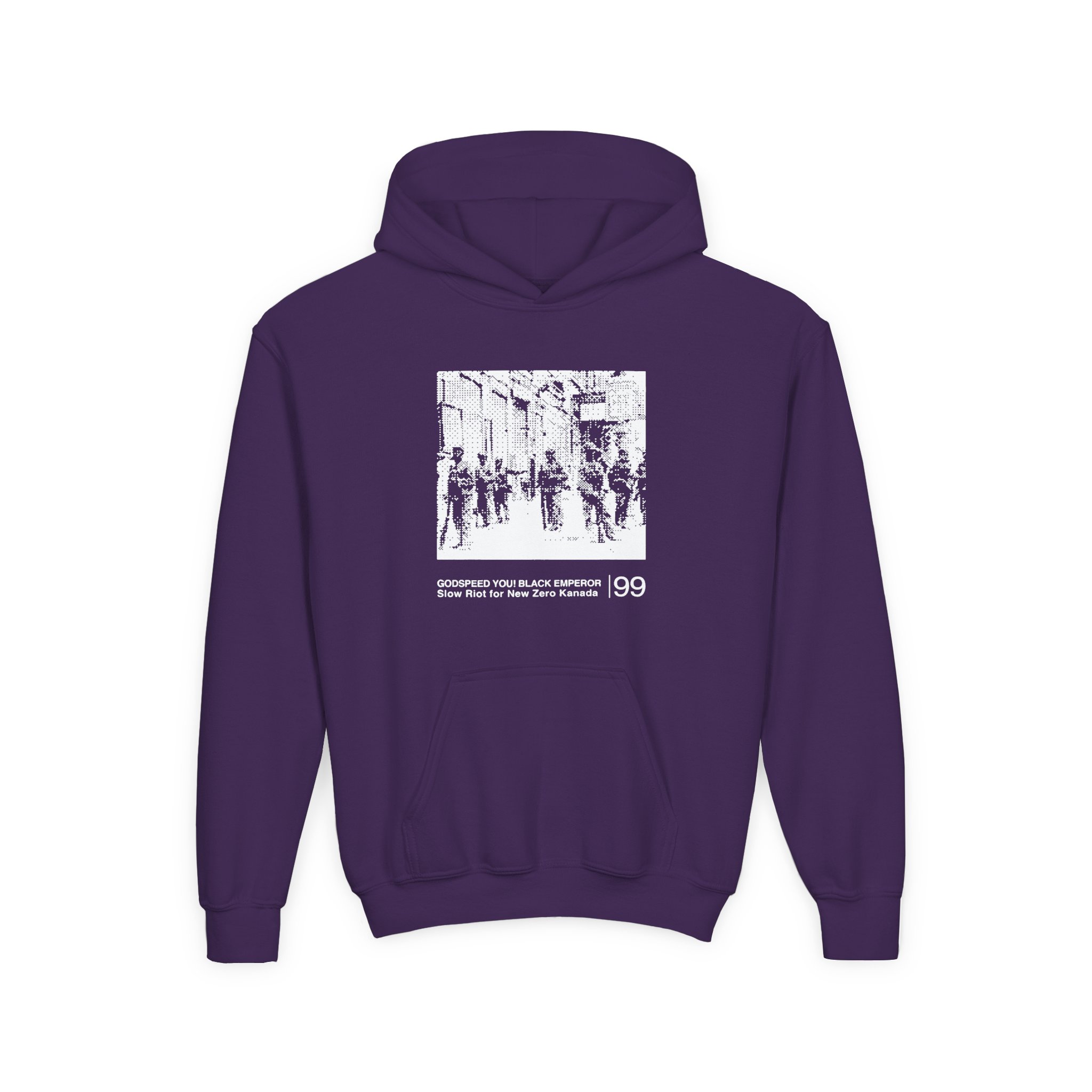 Godspeed You Black Emperor Youth Heavy Blend Hooded Sweatshirt - Image 13