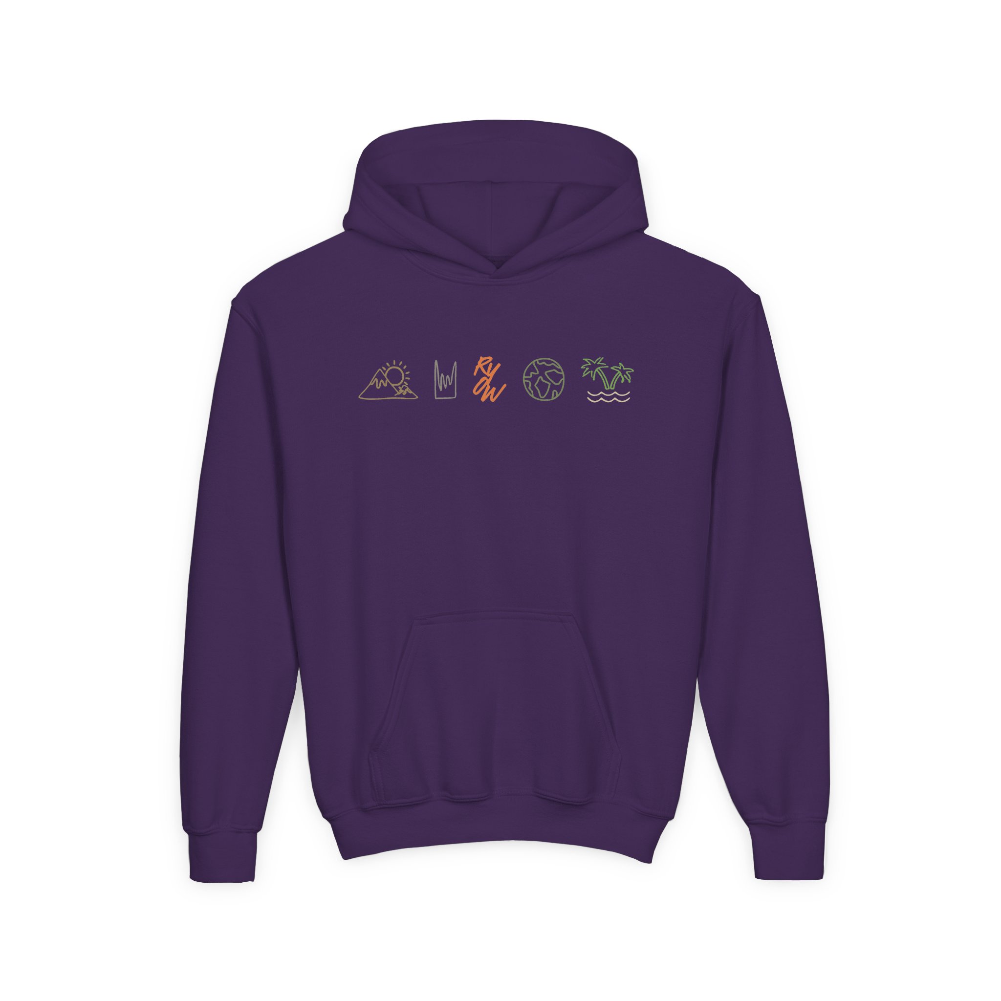 Kinging-it Youth Heavy Blend Hooded Sweatshirt - Image 11