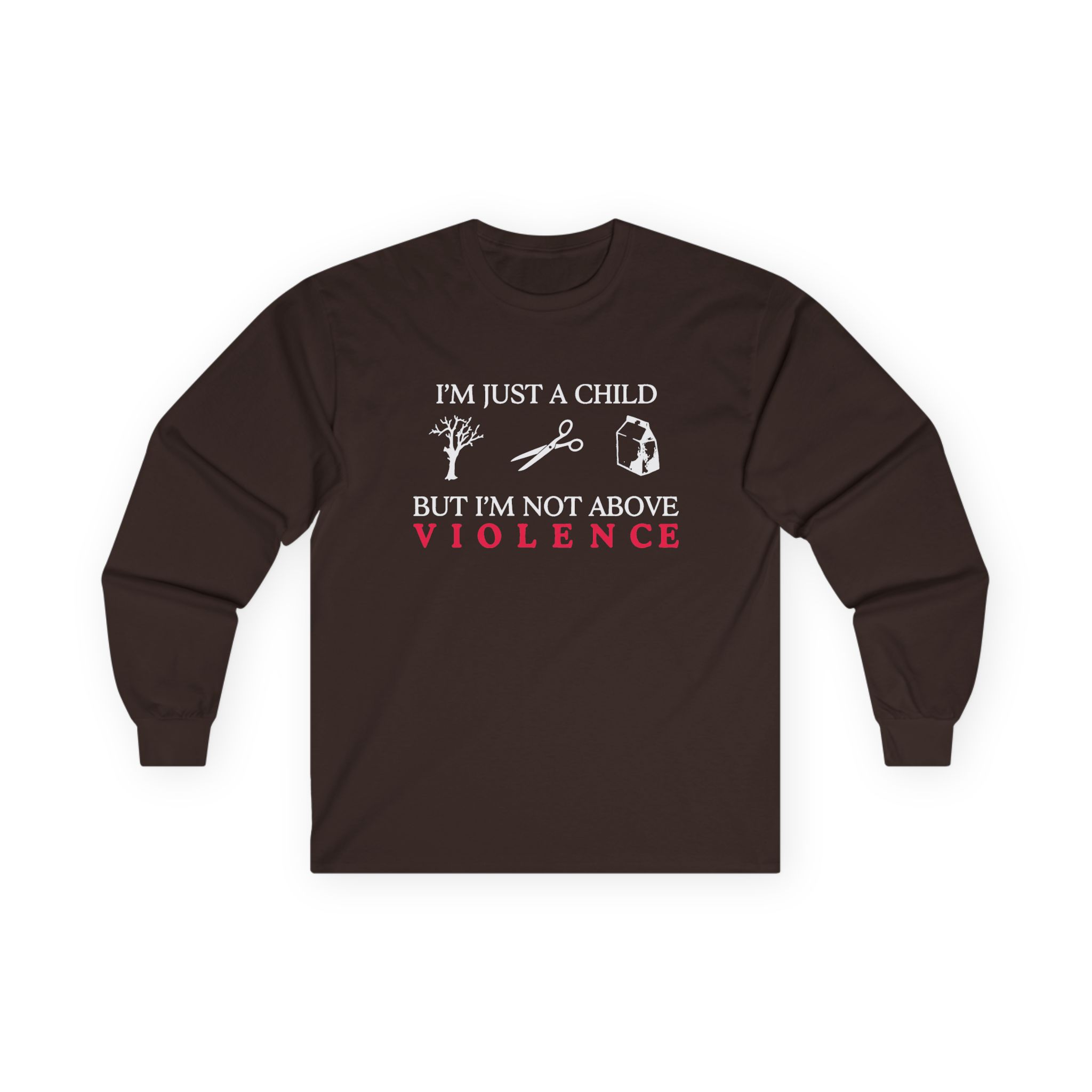 Ethel Cain Not Above Violence Unisex Ultra Cotton Long Sleeve Tee