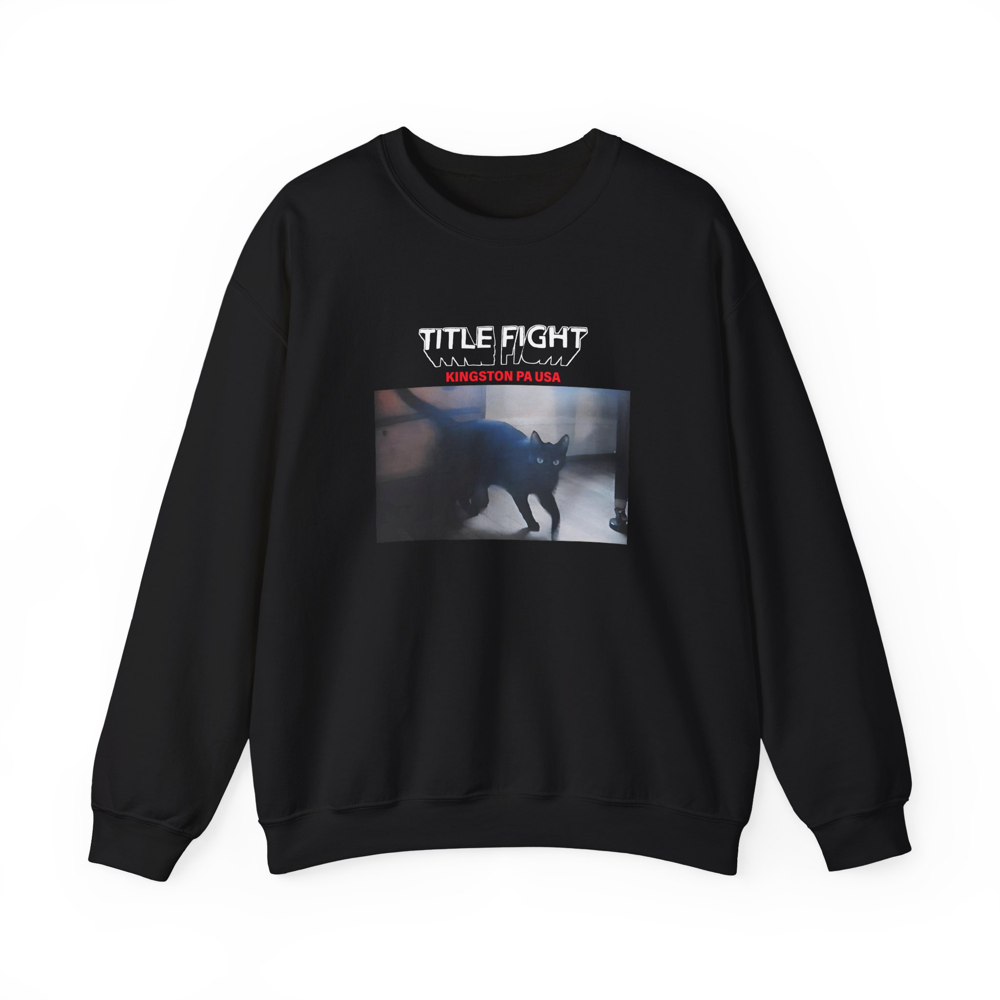 Cold Cuts Title Fight Kingston Cat Unisex Heavy Blend™ Crewneck Sweatshirt
