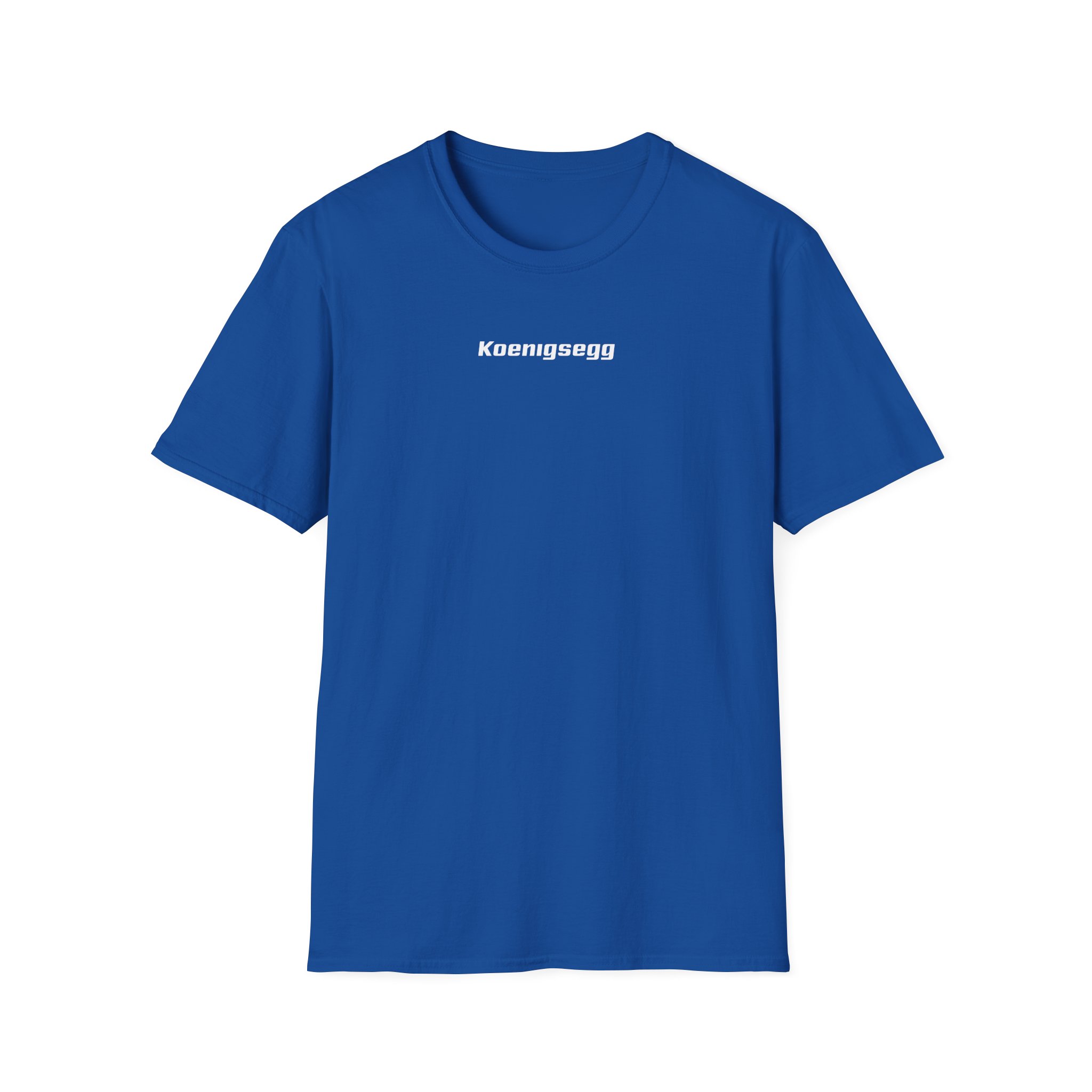 Koenigsegg Statement Ghost Unisex Softstyle T-Shirt - Image 17