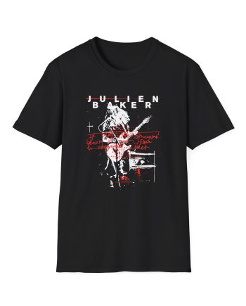 Julien Baker Live Flier Unisex Softstyle T-Shirt