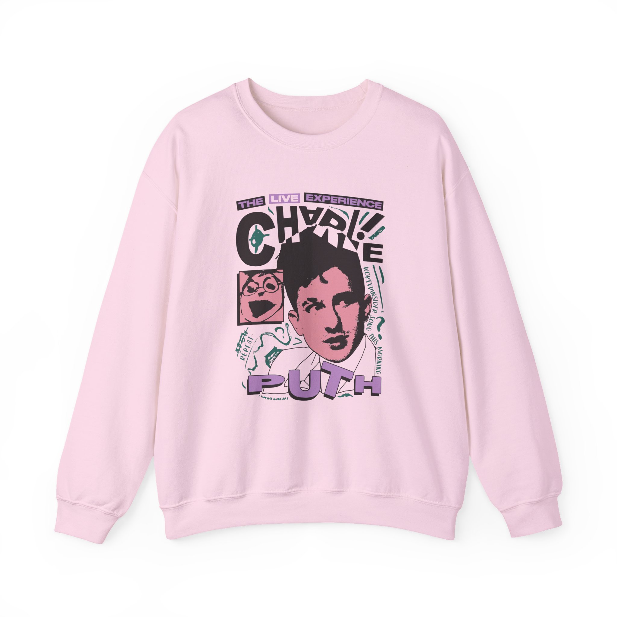 Charlie Puth Live Experience Unisex Heavy Blend™ Crewneck Sweatshirt - Image 11