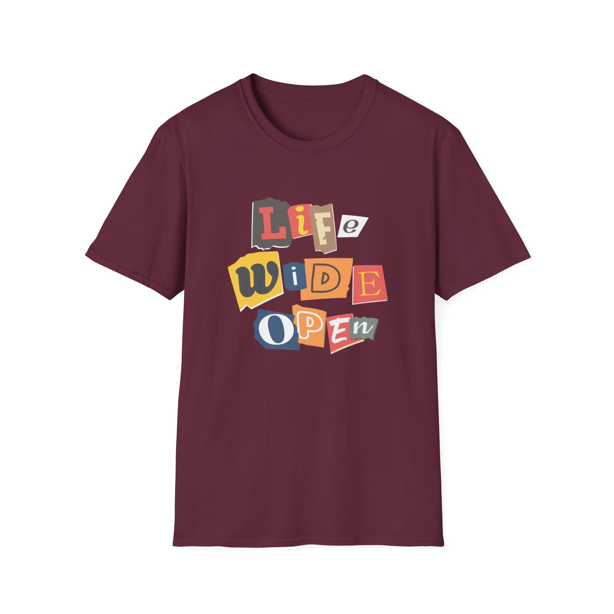 Cboystv Ransom Note Unisex Softstyle T-Shirt - Image 3