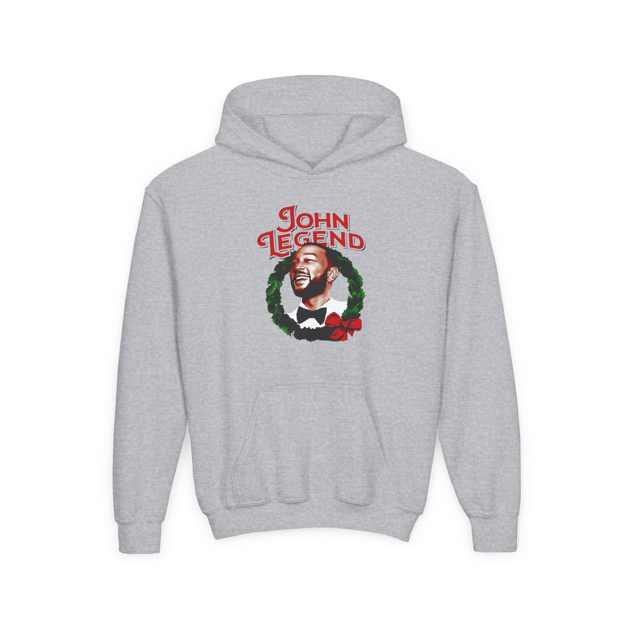 John Legend Ivory Tour Youth Heavy Blend Hooded Sweatshirt - Image 3