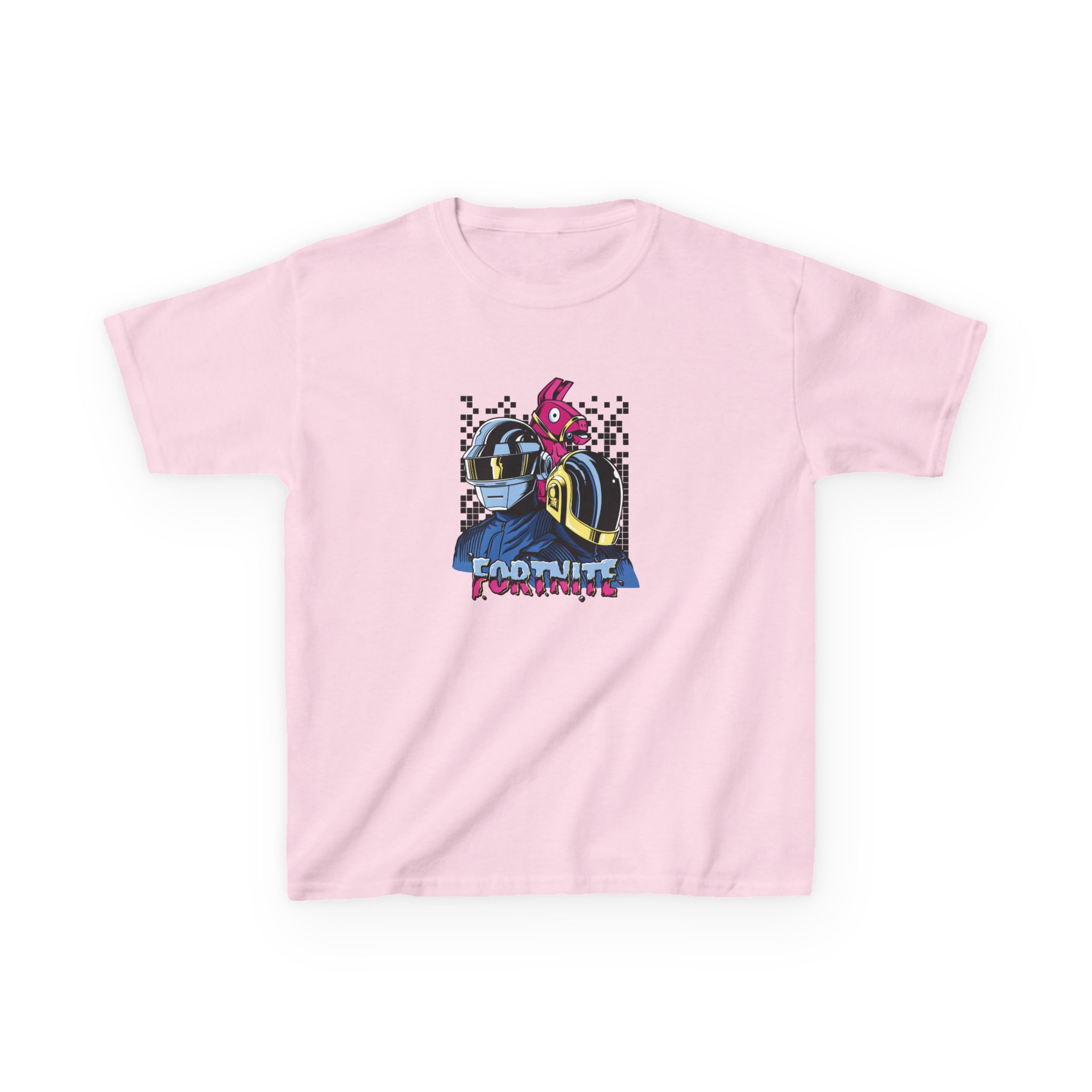 Kids Daft Punk Fortnite X Daft Punk Long Heavy Cotton™ Tee - Image 13