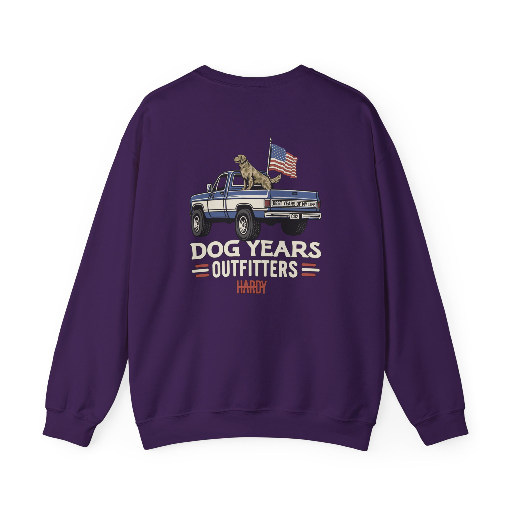 Hd dog years Unisex Heavy Blend™ Crewneck Sweatshirt - Image 12