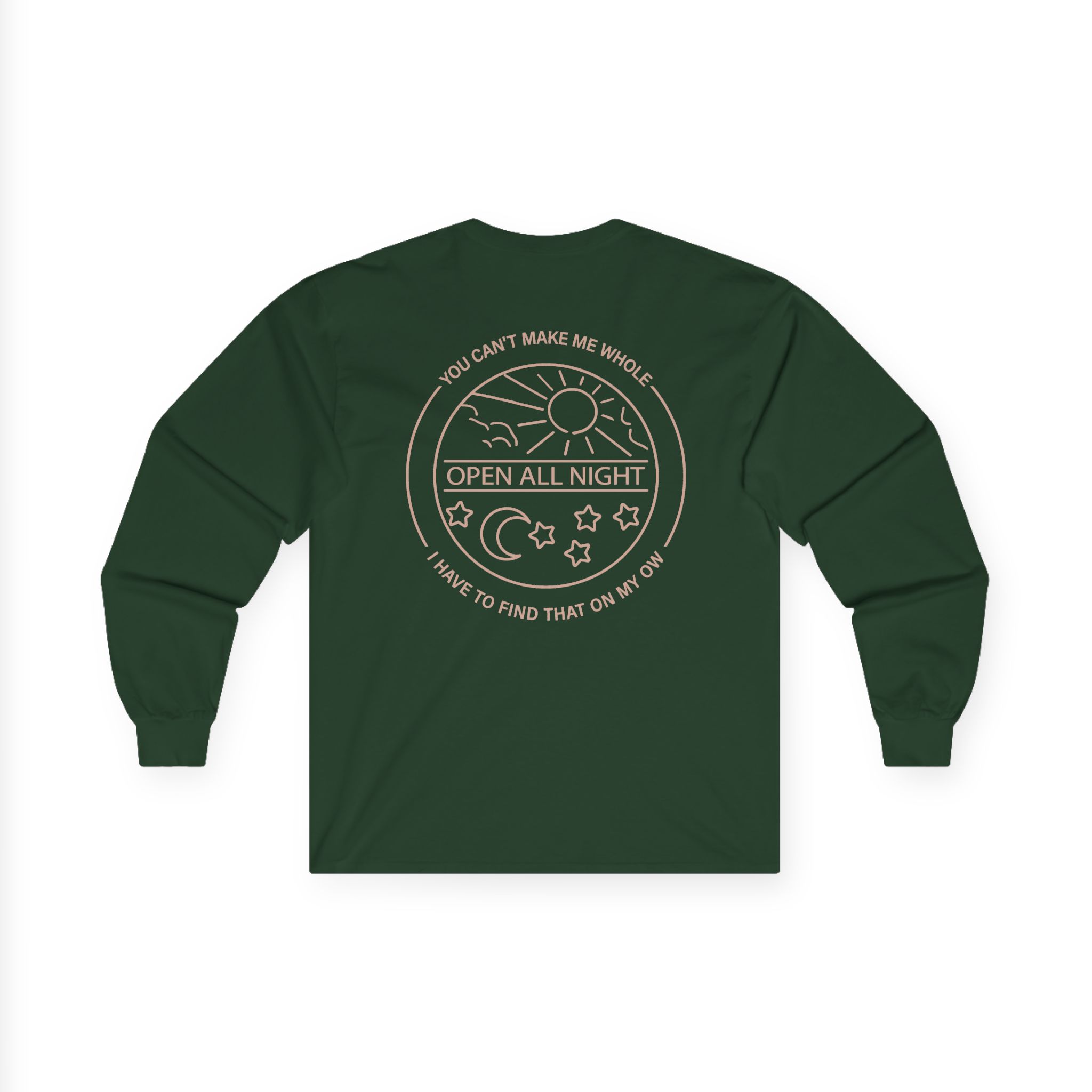 Brian Fallon Open All Night Unisex Ultra Cotton Long Sleeve Tee - Image 8