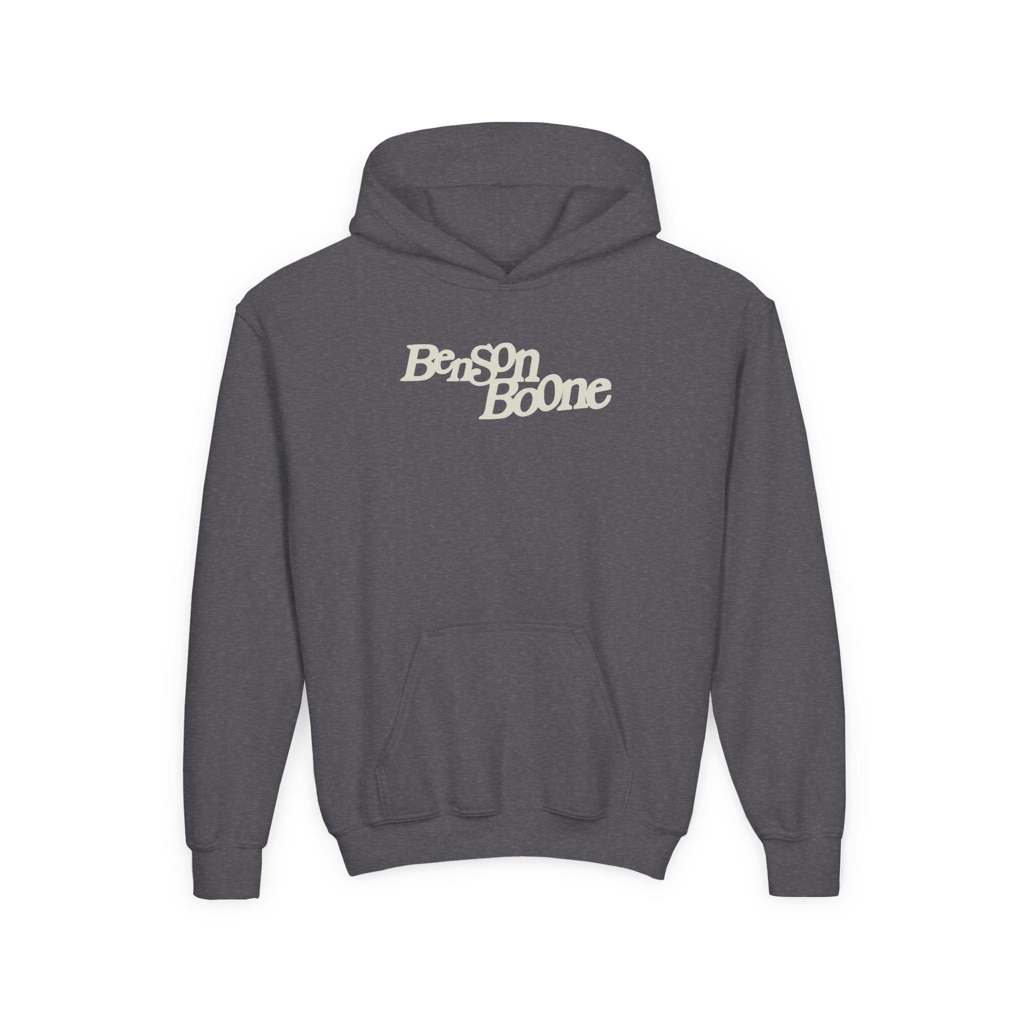 Benson Boone Maybe I Am Better Alone Youth Heavy Blend Hooded Sweatshirt - Image 5