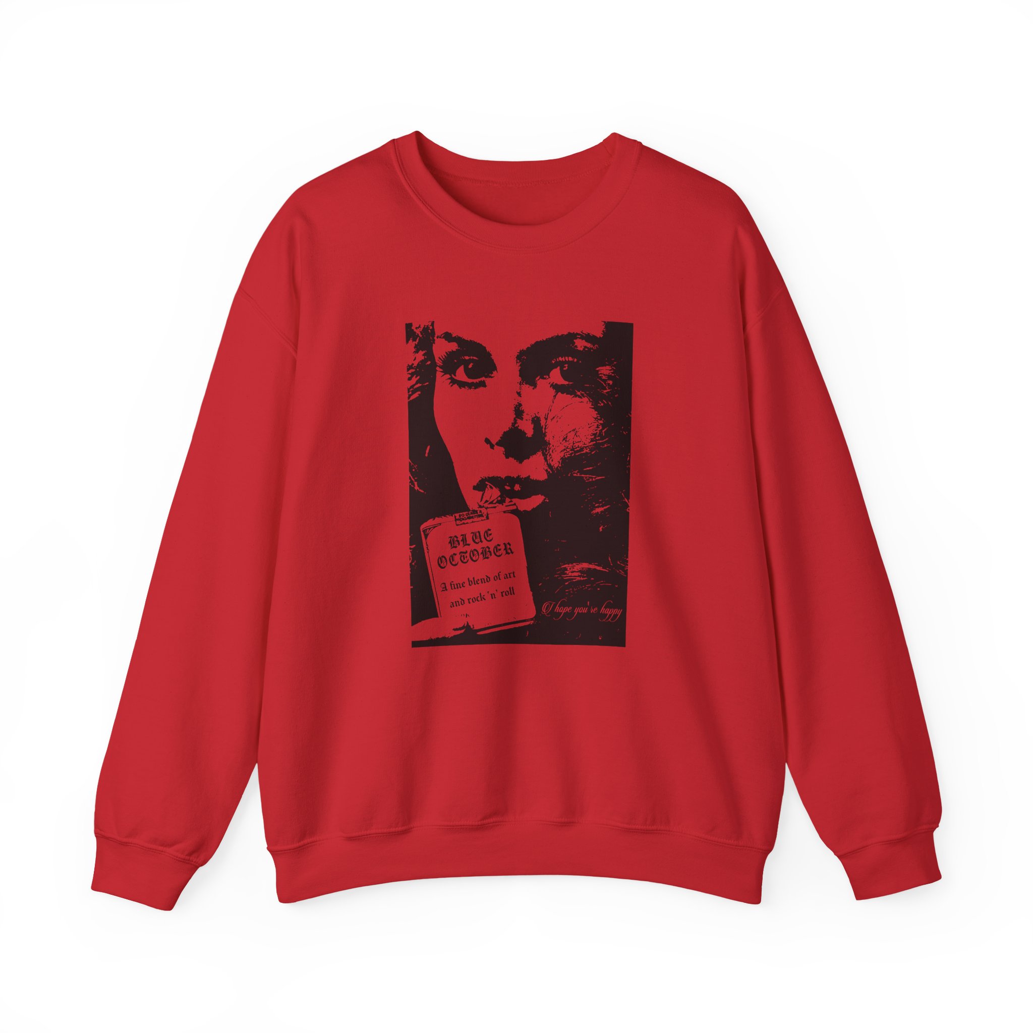 Blue October a Fine Blend Unisex Heavy Blend™ Crewneck Sweatshirt