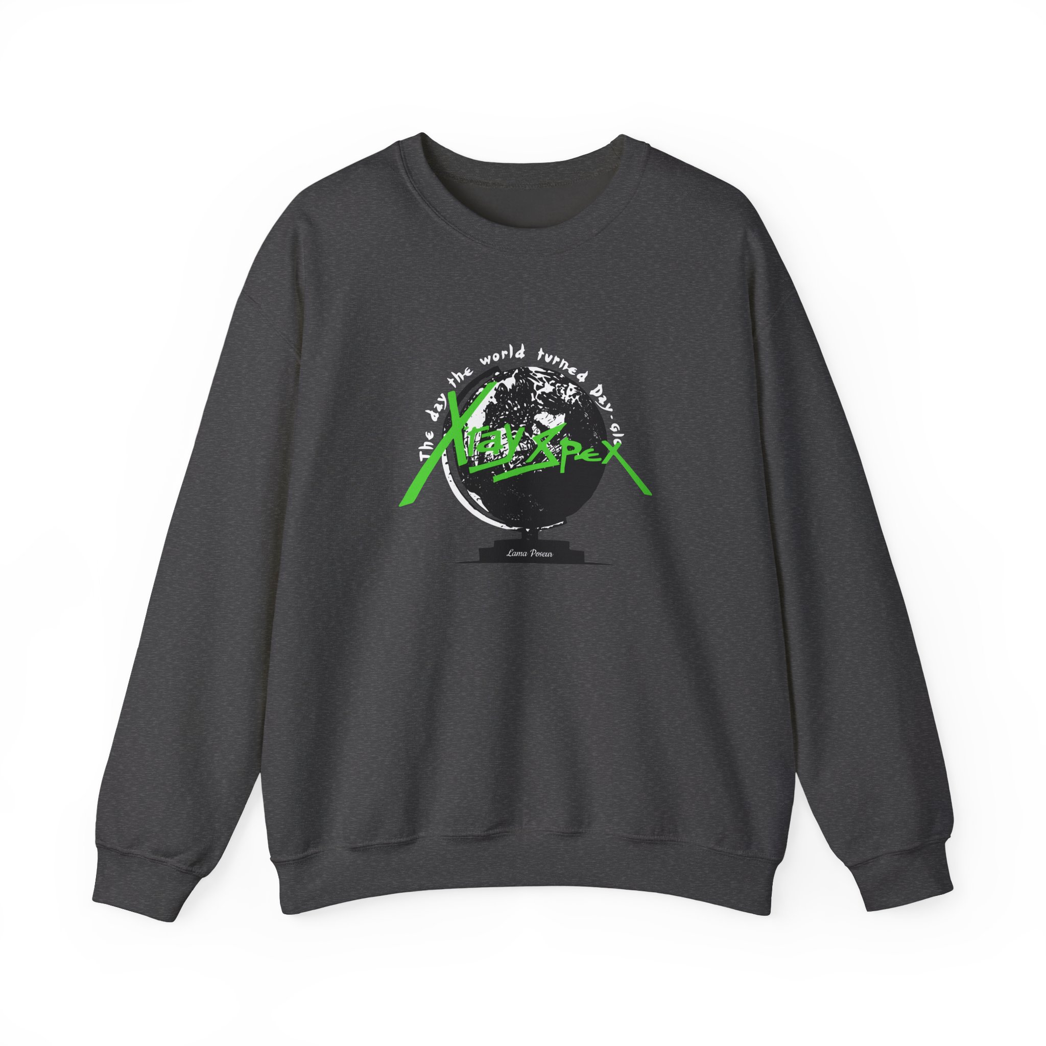 X-ray Spex Day-Glo Globe Unisex Heavy Blend™ Crewneck Sweatshirt