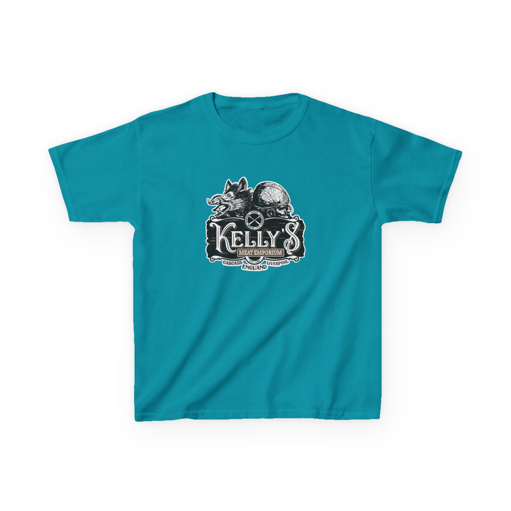Carcass Kelly's Meat Emporium Kids Heavy Cotton™ Tee - Image 11
