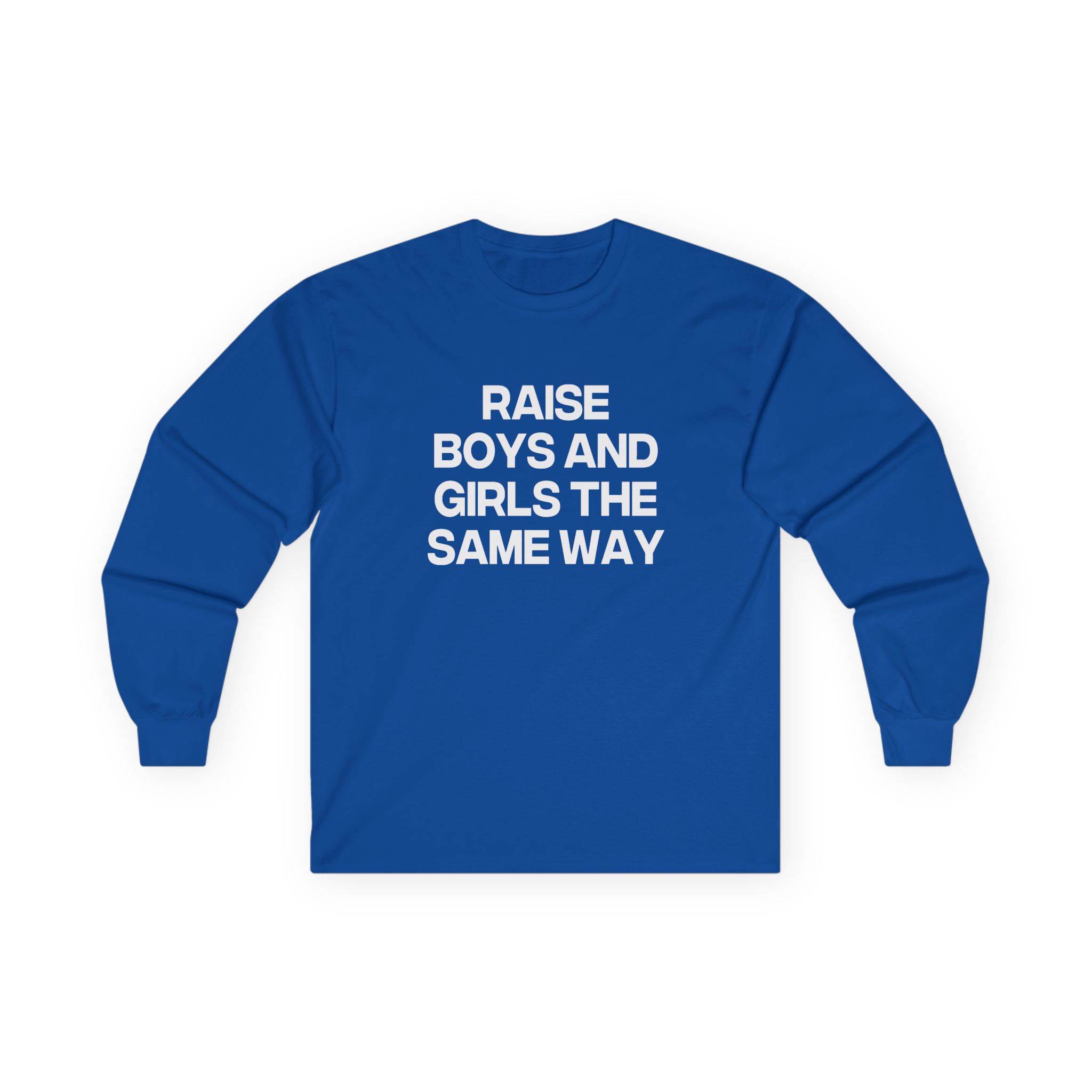 Jenny Holzer Raise the Same Way Unisex Ultra Cotton Long Sleeve Tee - Image 9