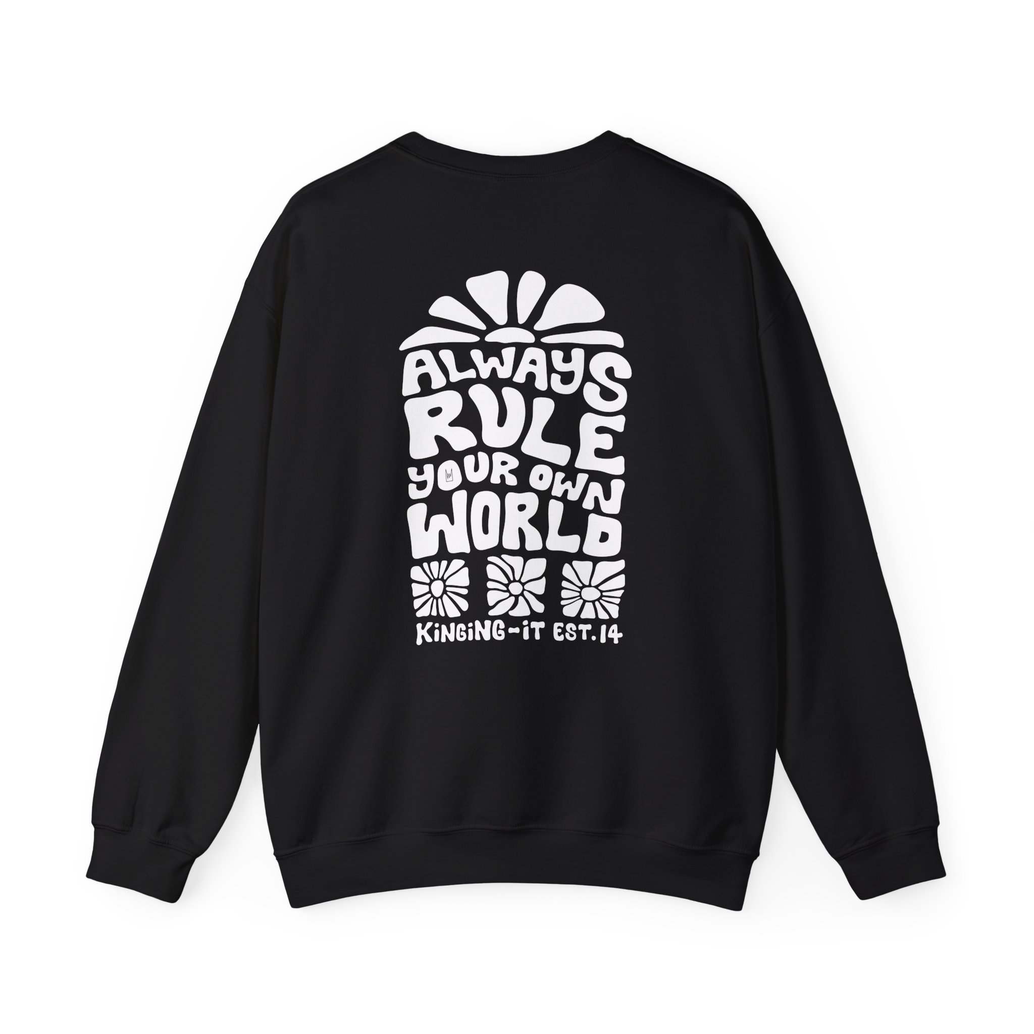 Kinging It Ryow Unisex Heavy Blend™ Crewneck Sweatshirt - Image 2