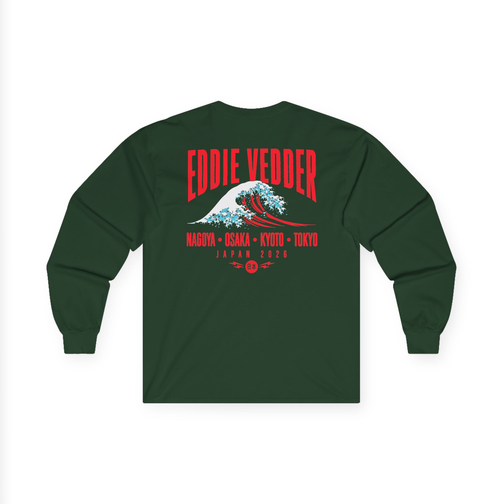 Eddie Vedder 2026 tour Unisex Ultra Cotton Long Sleeve Tee - Image 6