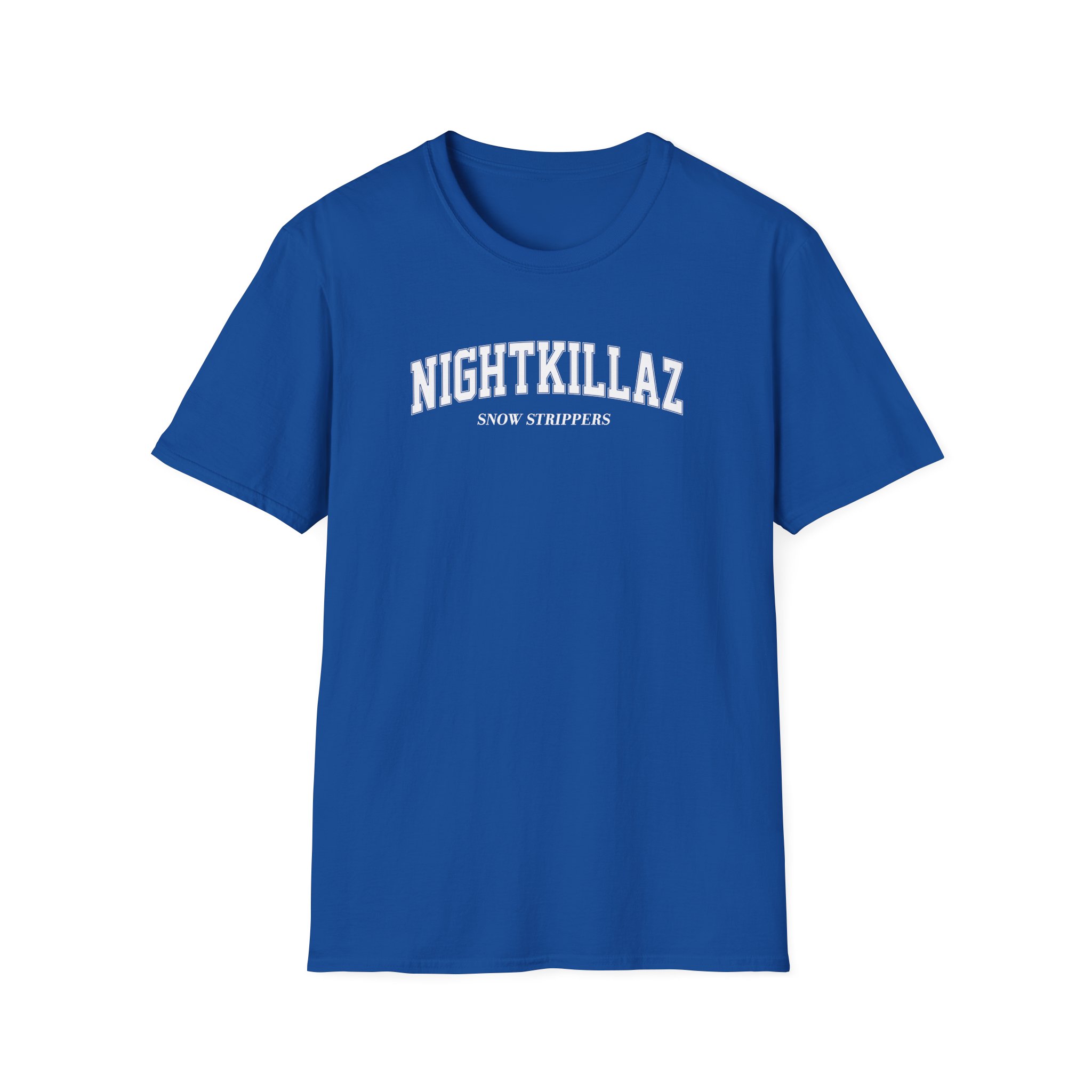 Snow Strippers Nightkillaz Unisex Softstyle T-Shirt - Image 13