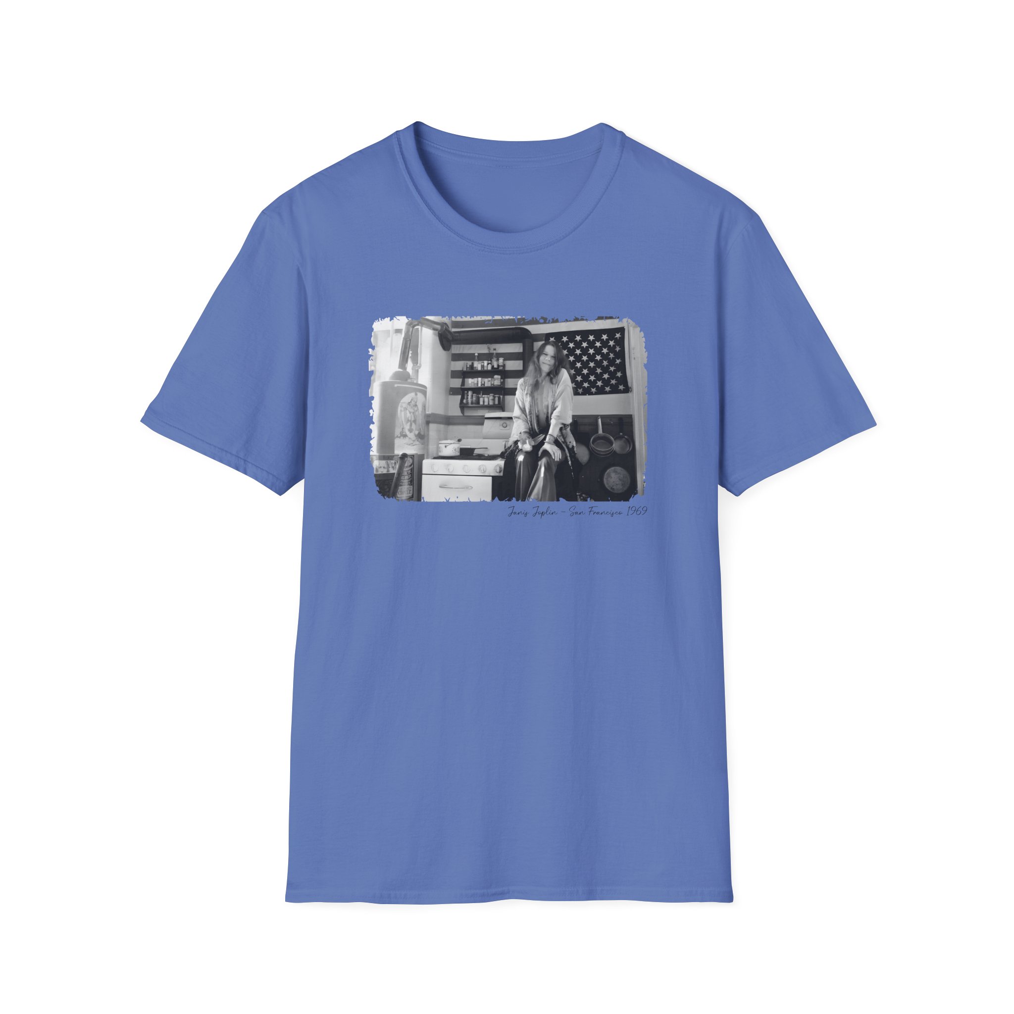 Janis in the Kitchen Unisex Softstyle T-Shirt - Image 41