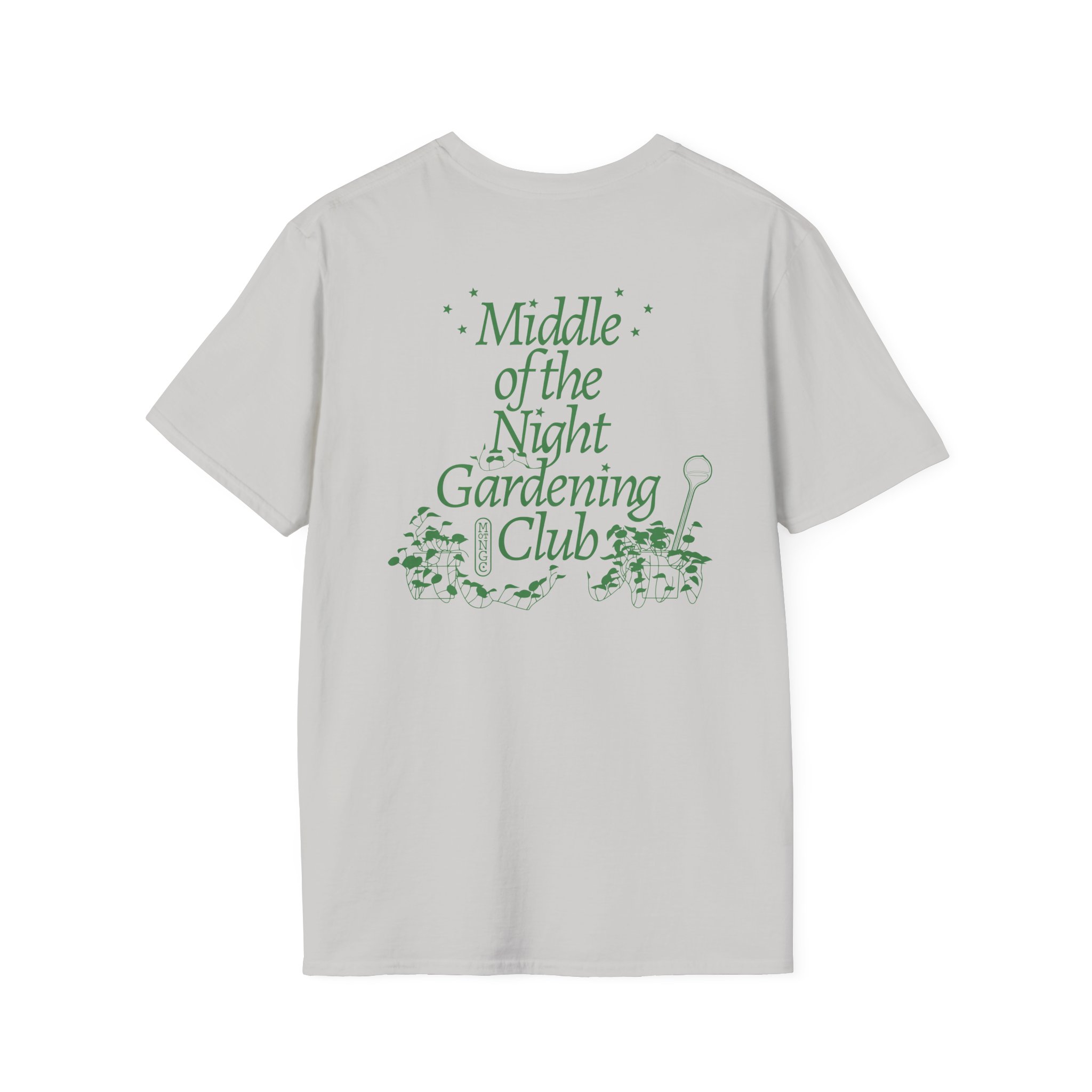 Dropout Middle of the Night Gardening Club Unisex Softstyle T-shirt - Image 8