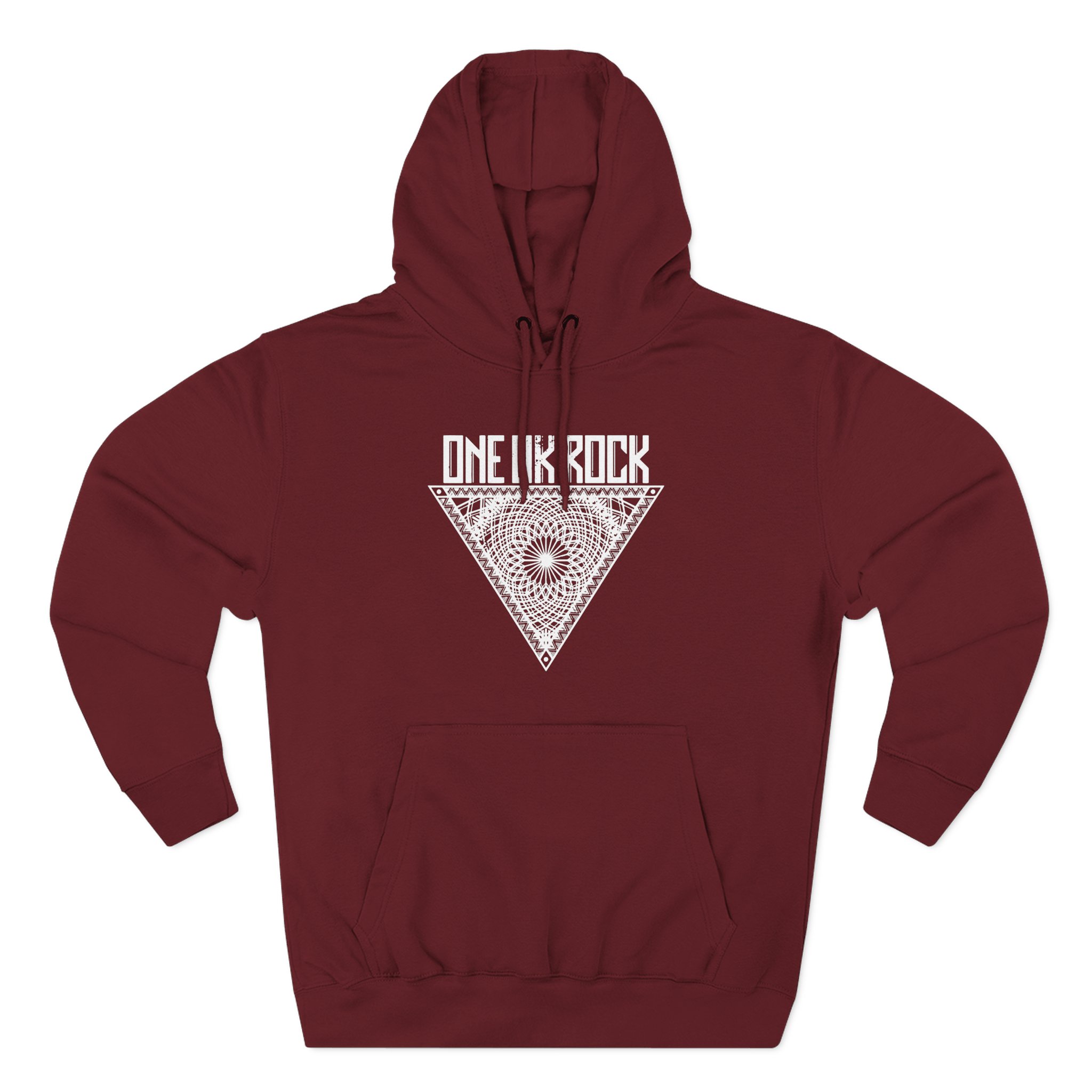 One Ok Rock Triangle Three-Panel Fleece Hoodie - Image 11