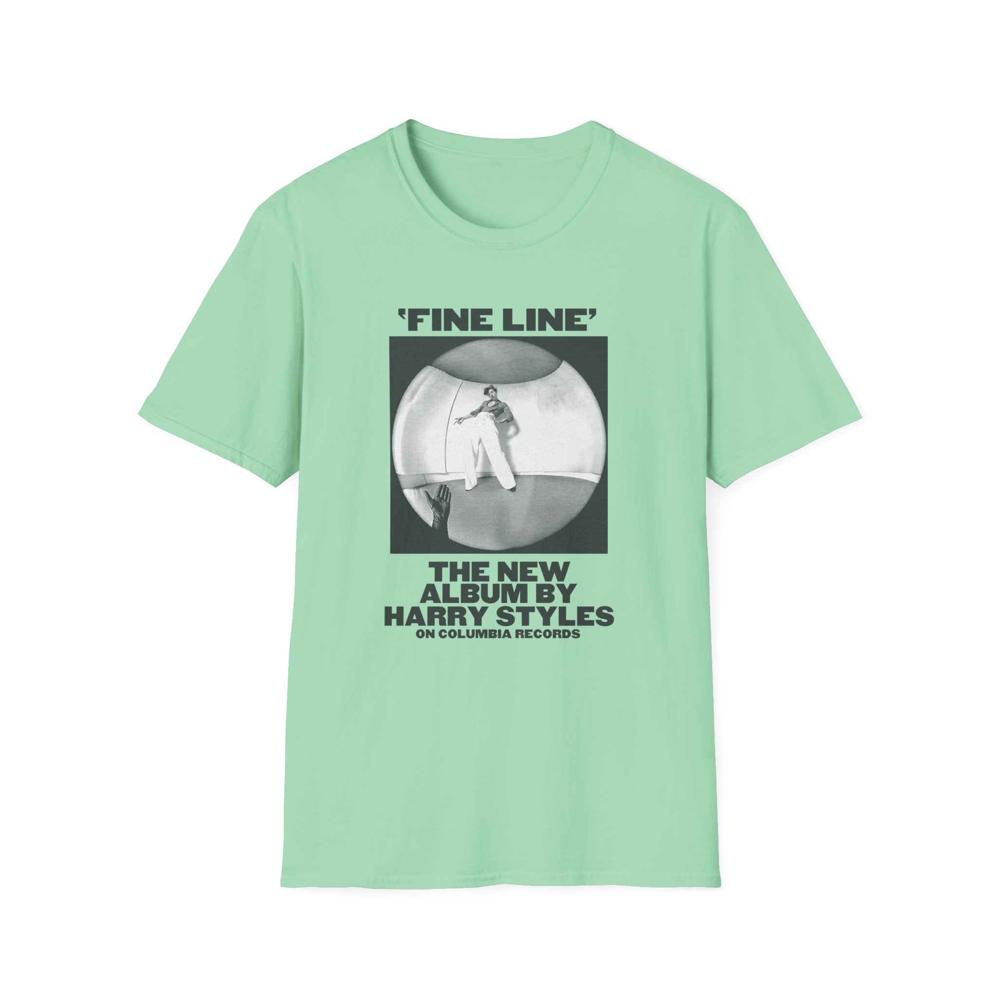 Love on Tour Fine Line Unisex Softstyle T-Shirt - Image 11