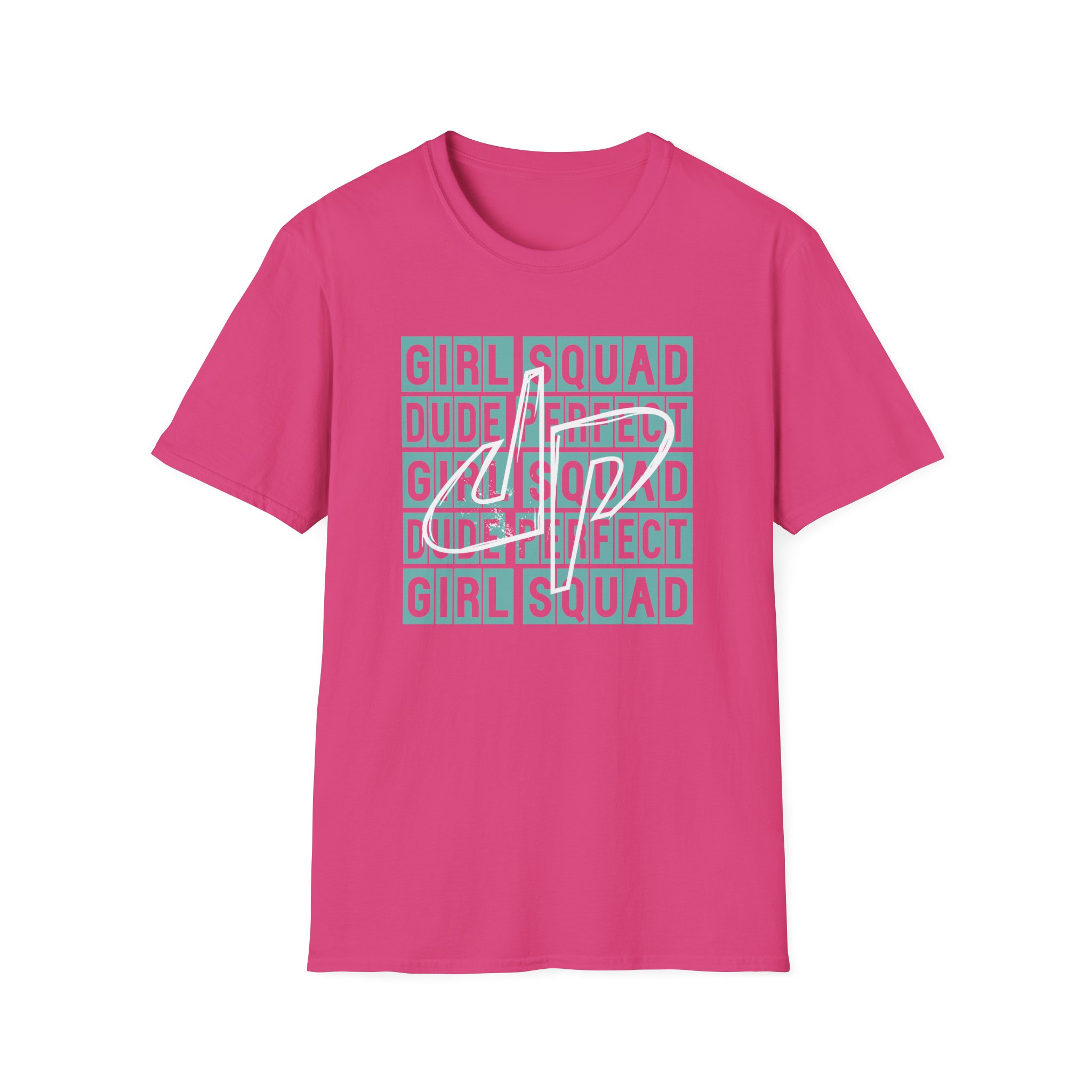 Dude Perfect Girl Squad Unisex Softstyle T-Shirt - Image 17