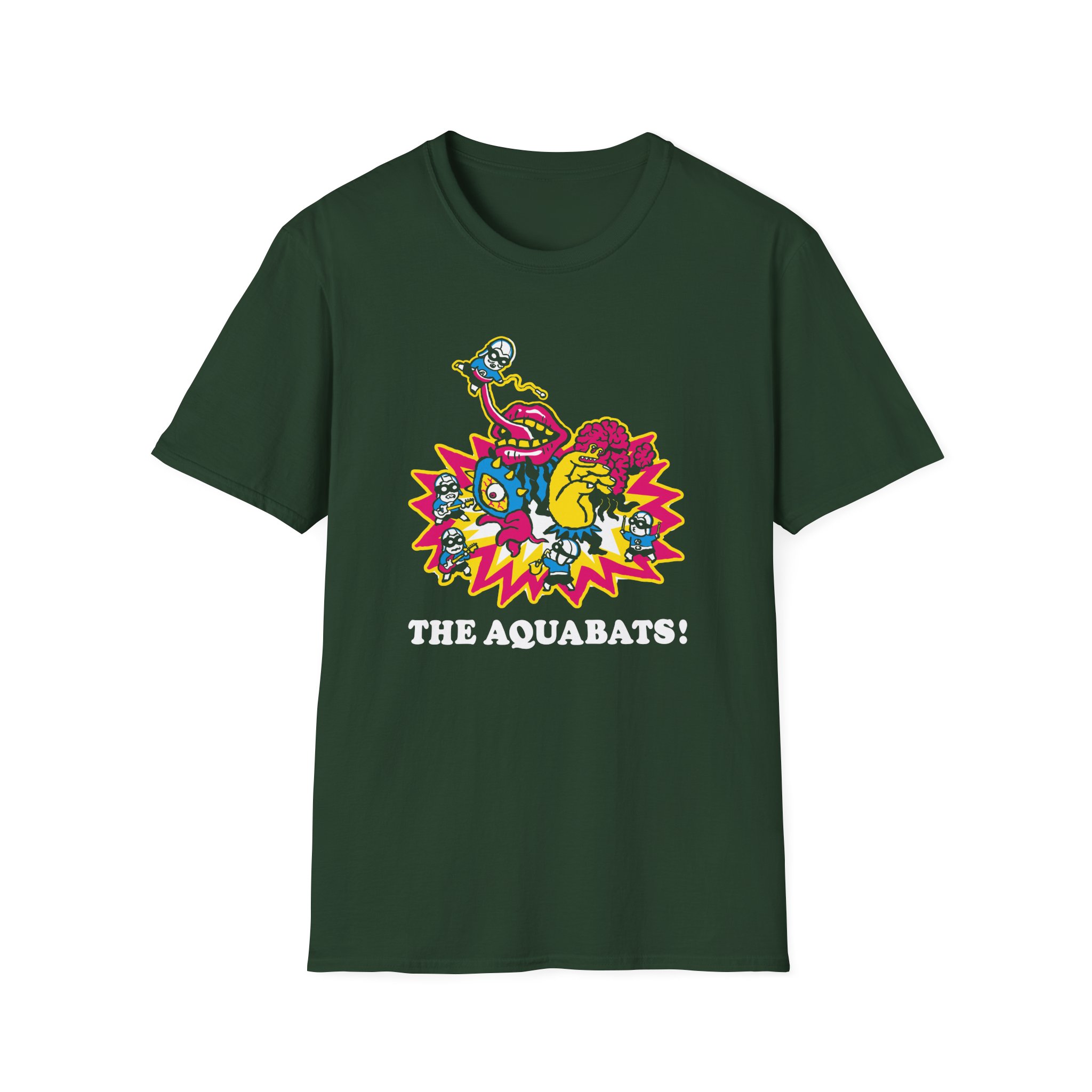 The Aquabats Fight Unisex Softstyle T-Shirt - Image 7