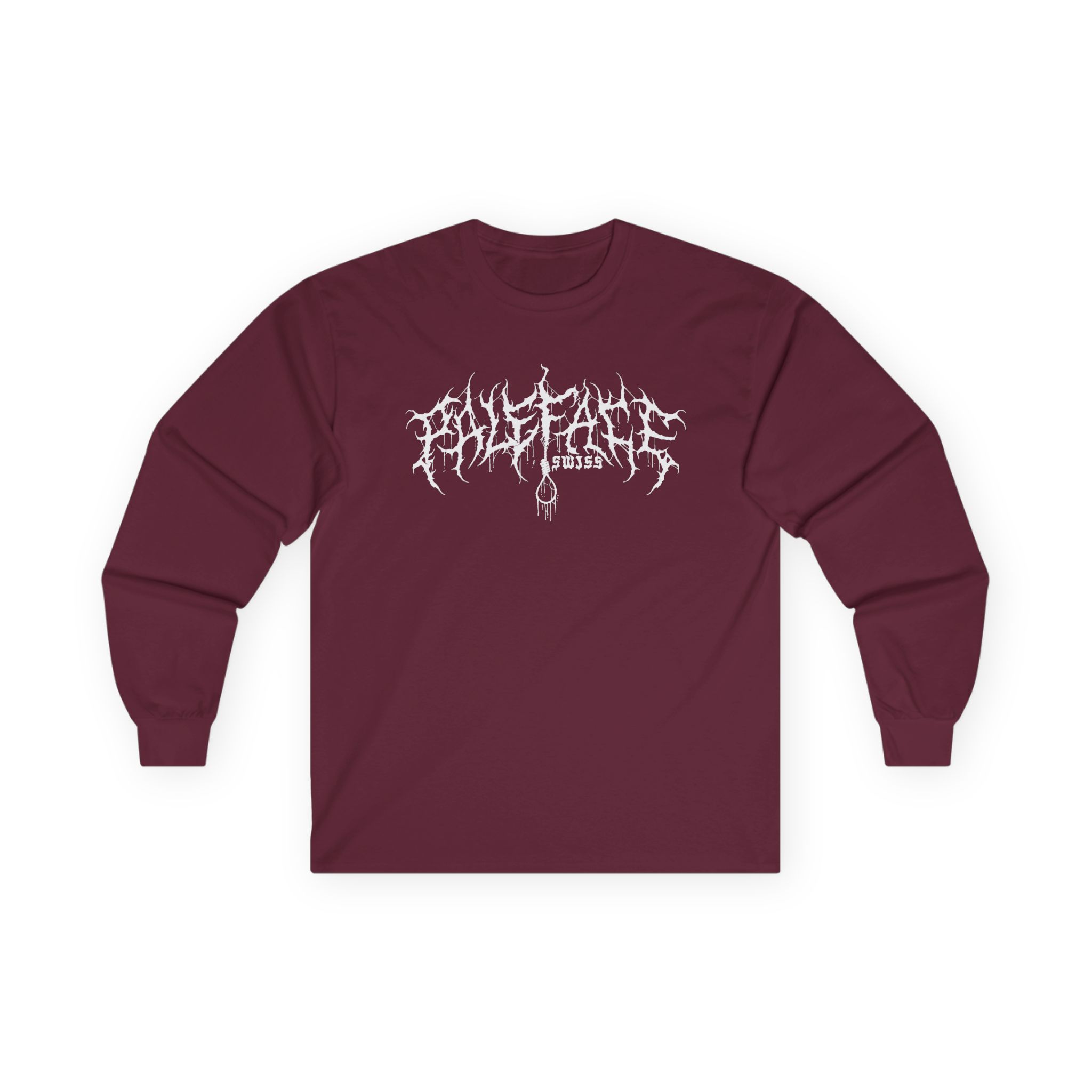Paleface Swiss Edgy Halloween Unisex Ultra Cotton Long Sleeve Tee - Image 3