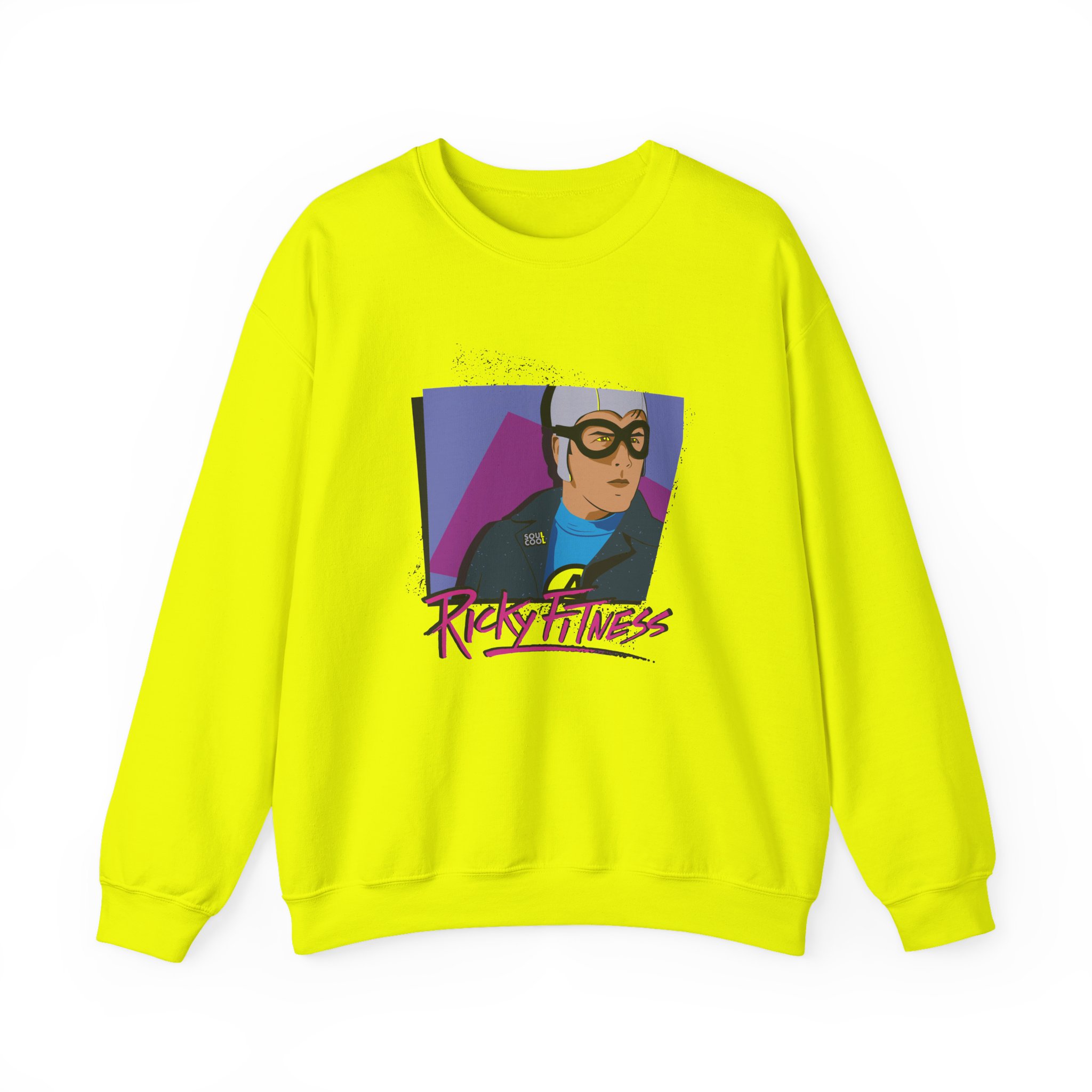 The Aquabats Ricky Fitness Soul Cool Unisex Heavy Blend™ Crewneck Sweatshirt - Image 9