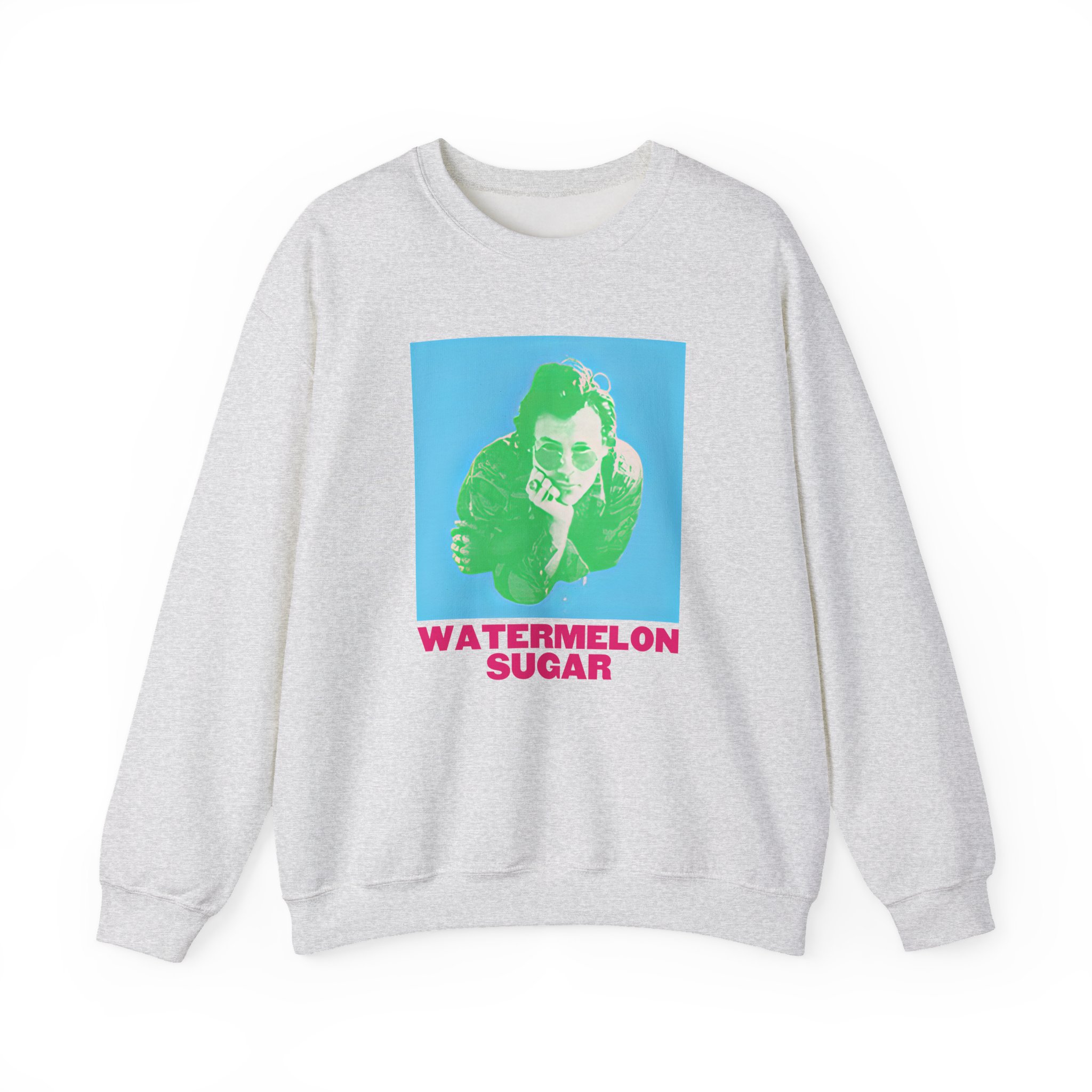 Love on Tour Watermelon Sugar Unisex Heavy Blend™ Crewneck Sweatshirt - Image 3