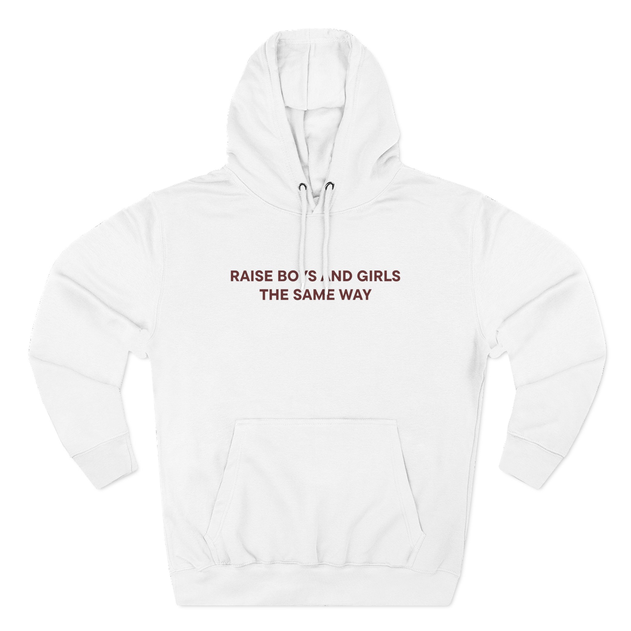 Jenny Holzer Raise the Same Way Three-Panel Fleece Hoodie