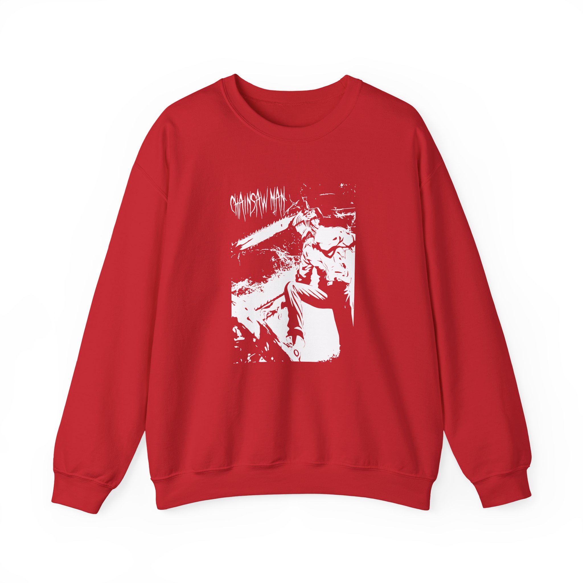 Chainsaw Man Jumbo Denji Unisex Heavy Blend™ Crewneck Sweatshirt - Image 19