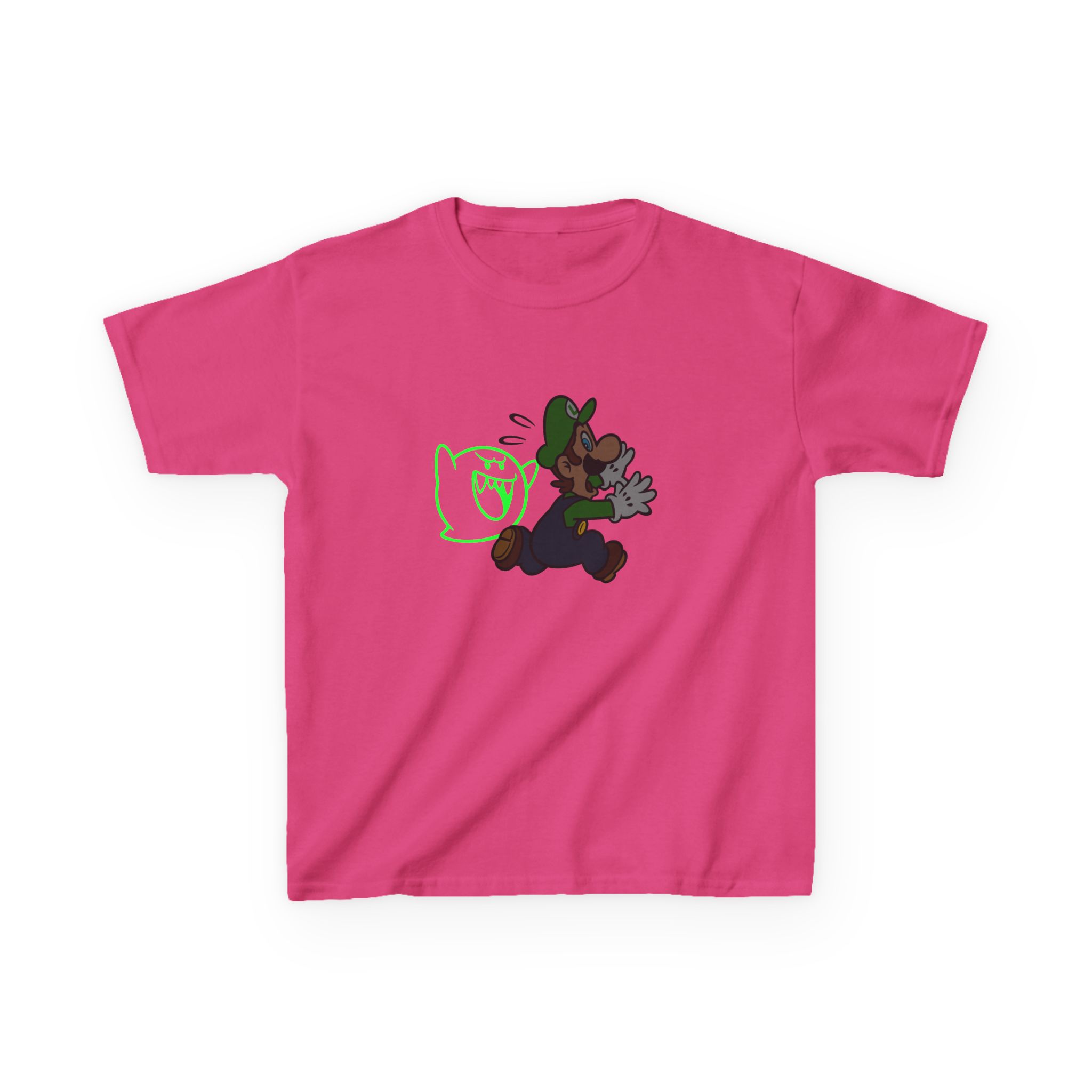 Kids NTD Luigi™ and Boo Heavy Cotton™ Tee - Image 15