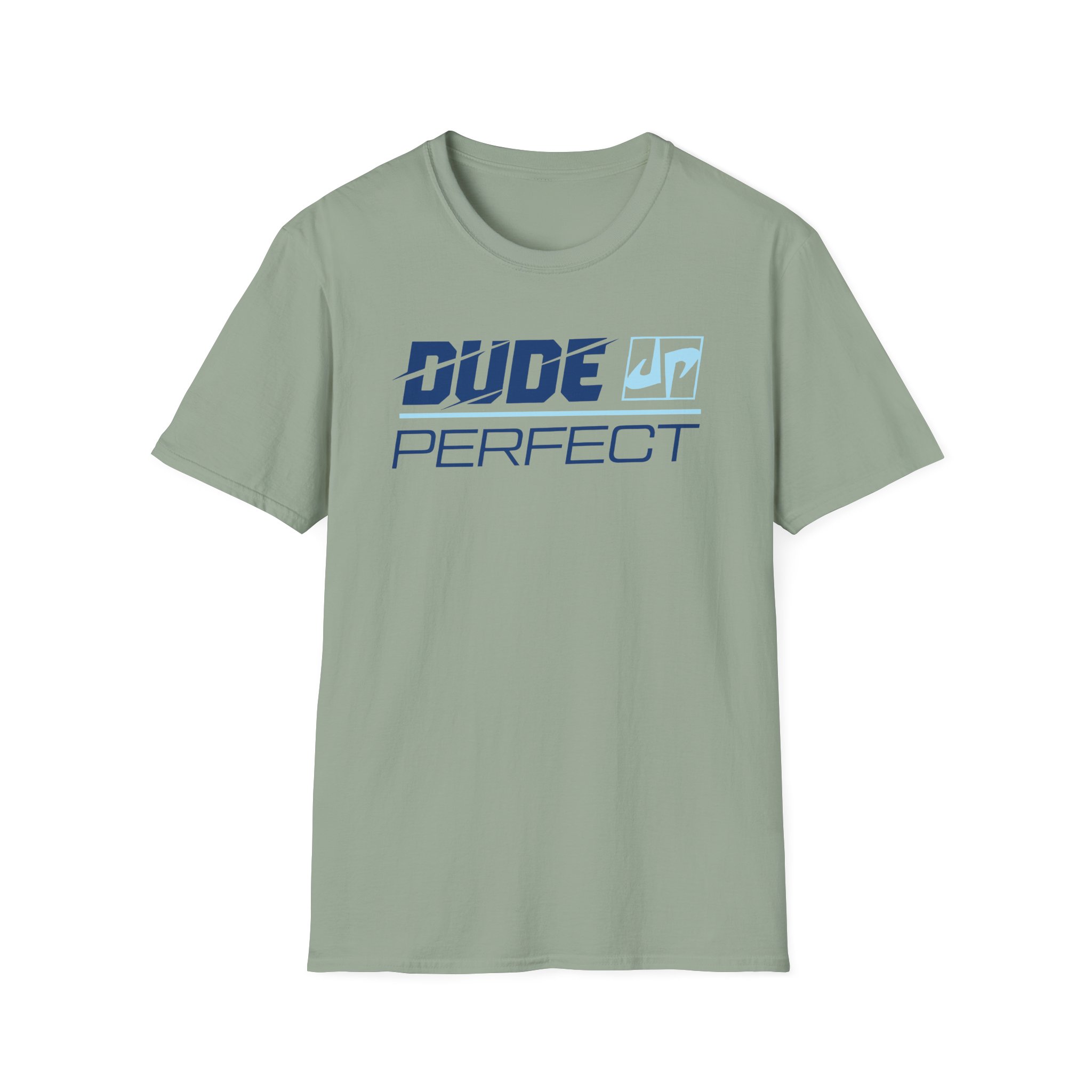 Dude Perfect Slash Wordmark Unisex Softstyle T-Shirt - Image 7