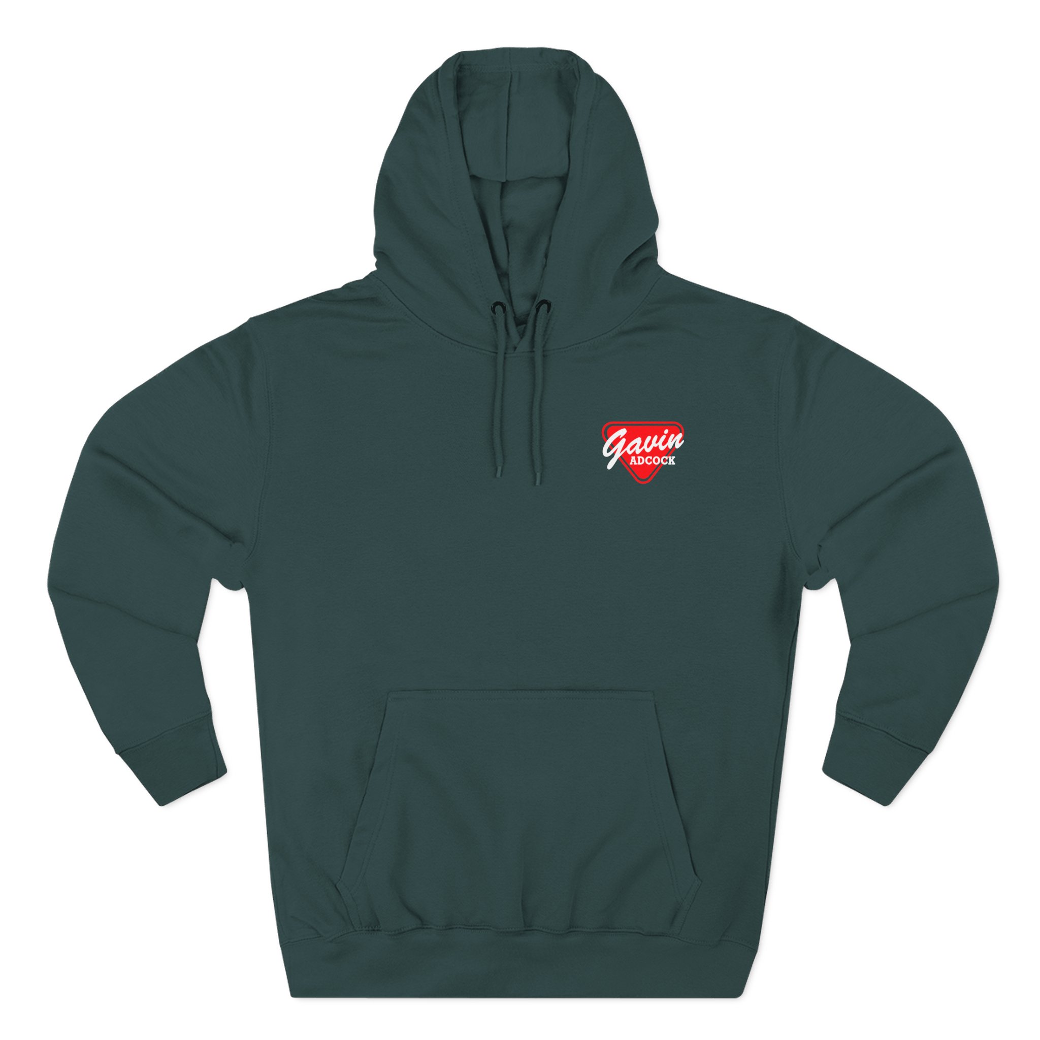 Gavin Adcock on One Three-Panel Fleece Hoodie - Image 5