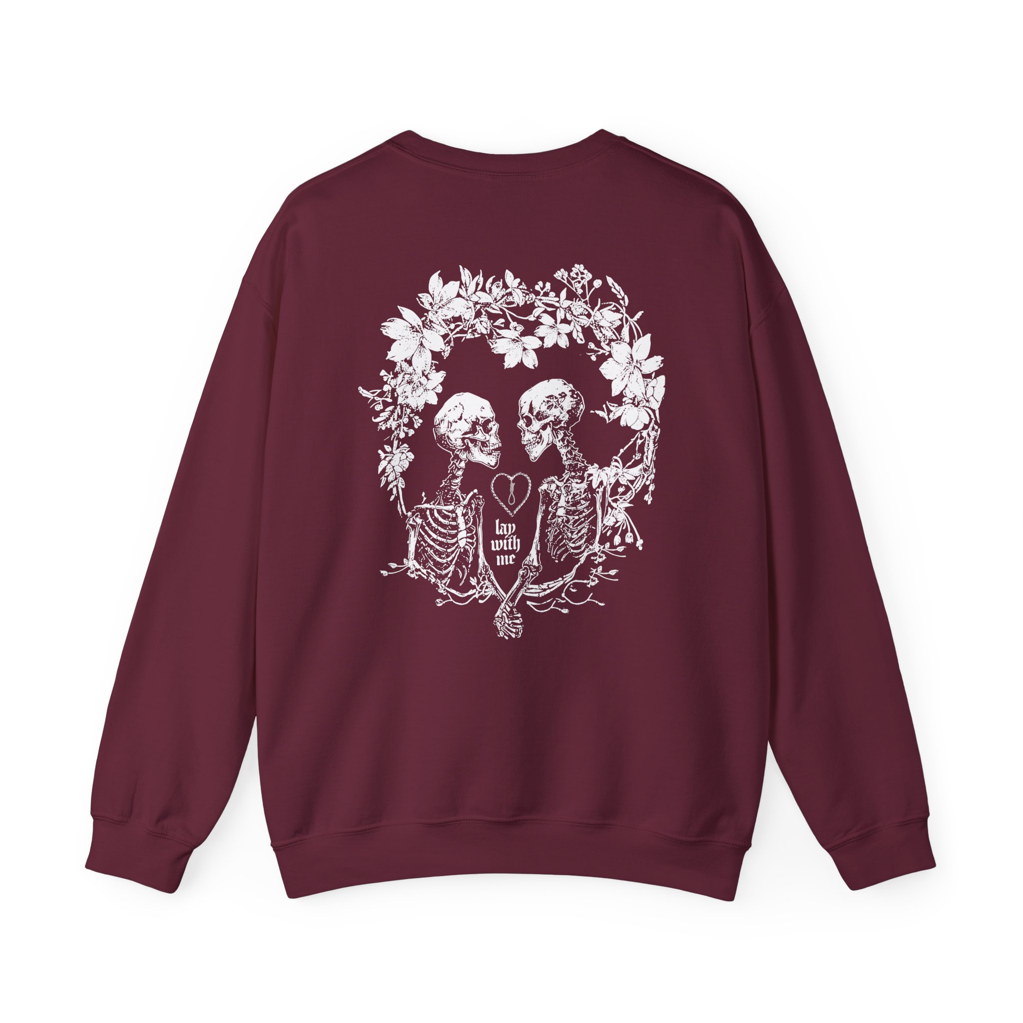 Paleface Swiss Lay With Me Flower Unisex Heavy Blend™ Crewneck Sweatshirt - Image 4