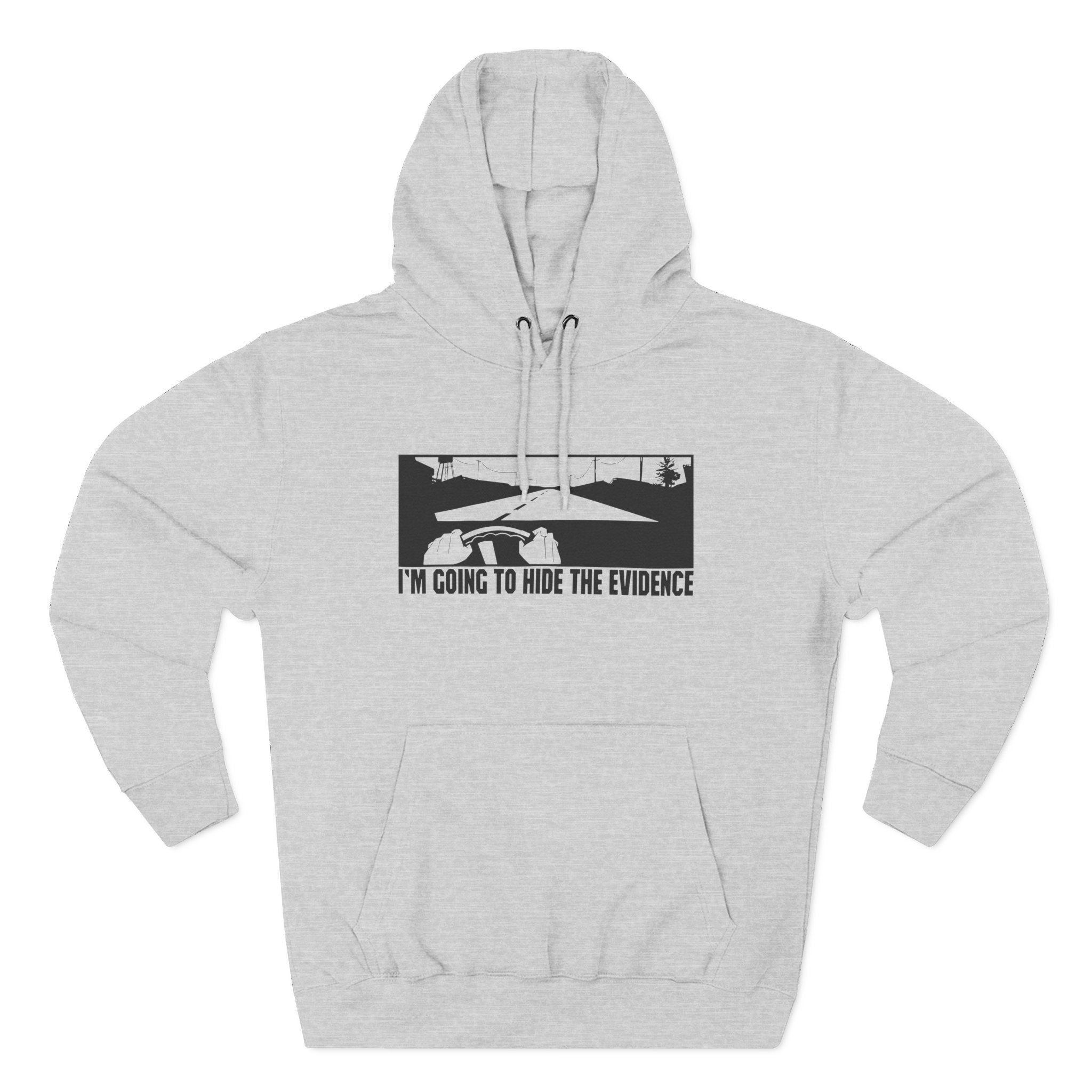 Shroud Hide The Evidence Three-Panel Fleece Hoodie - Image 3