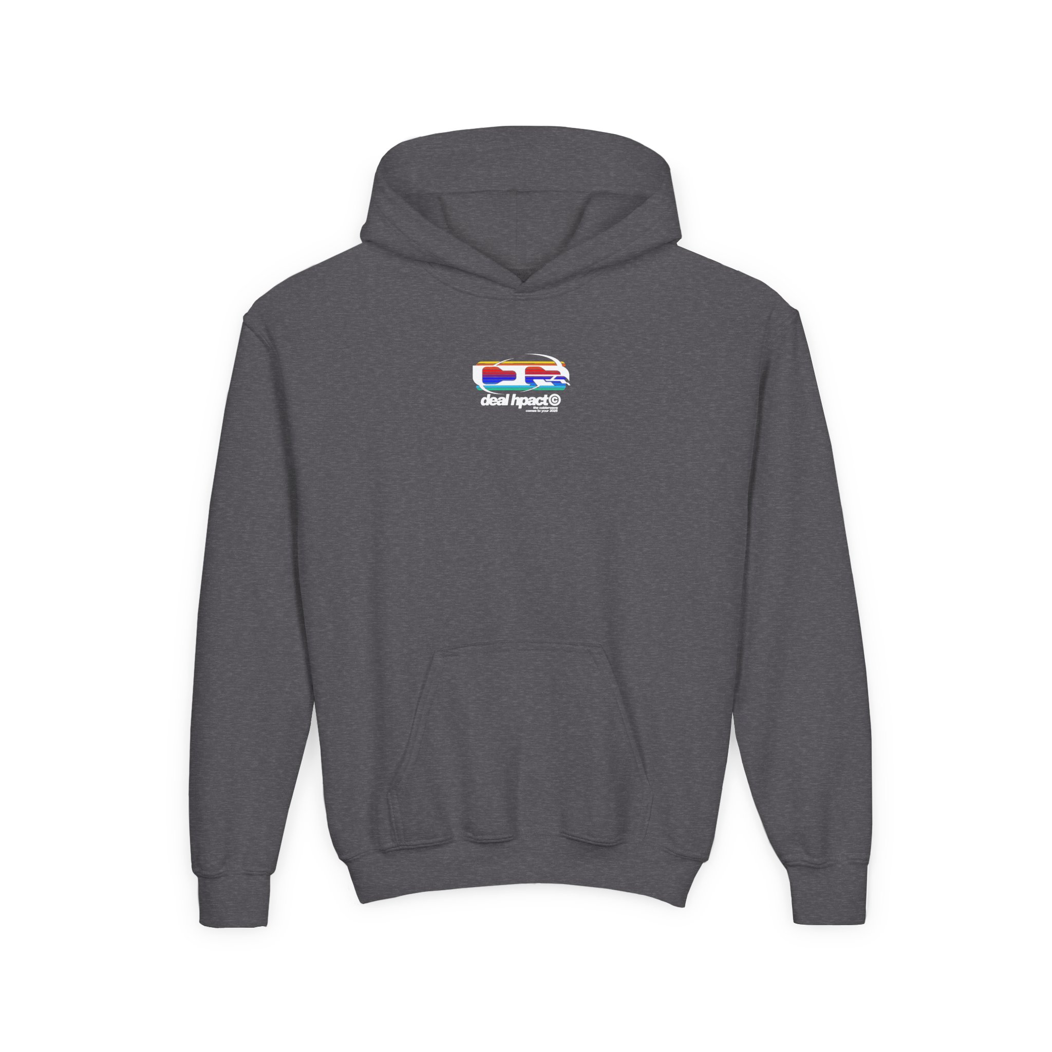Deathpact Fdcl Tour Youth Heavy Blend Hooded Sweatshirt - Image 3