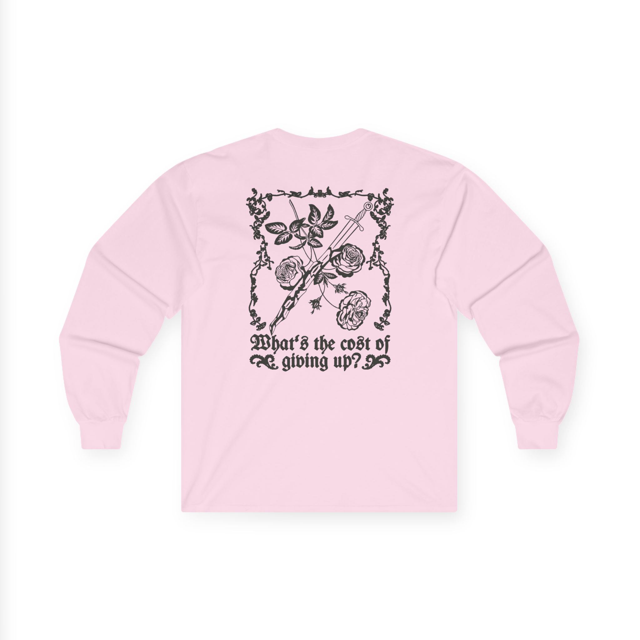 Poppy Cost Of Giving Up Unisex Ultra Cotton Long Sleeve Tee - Image 10