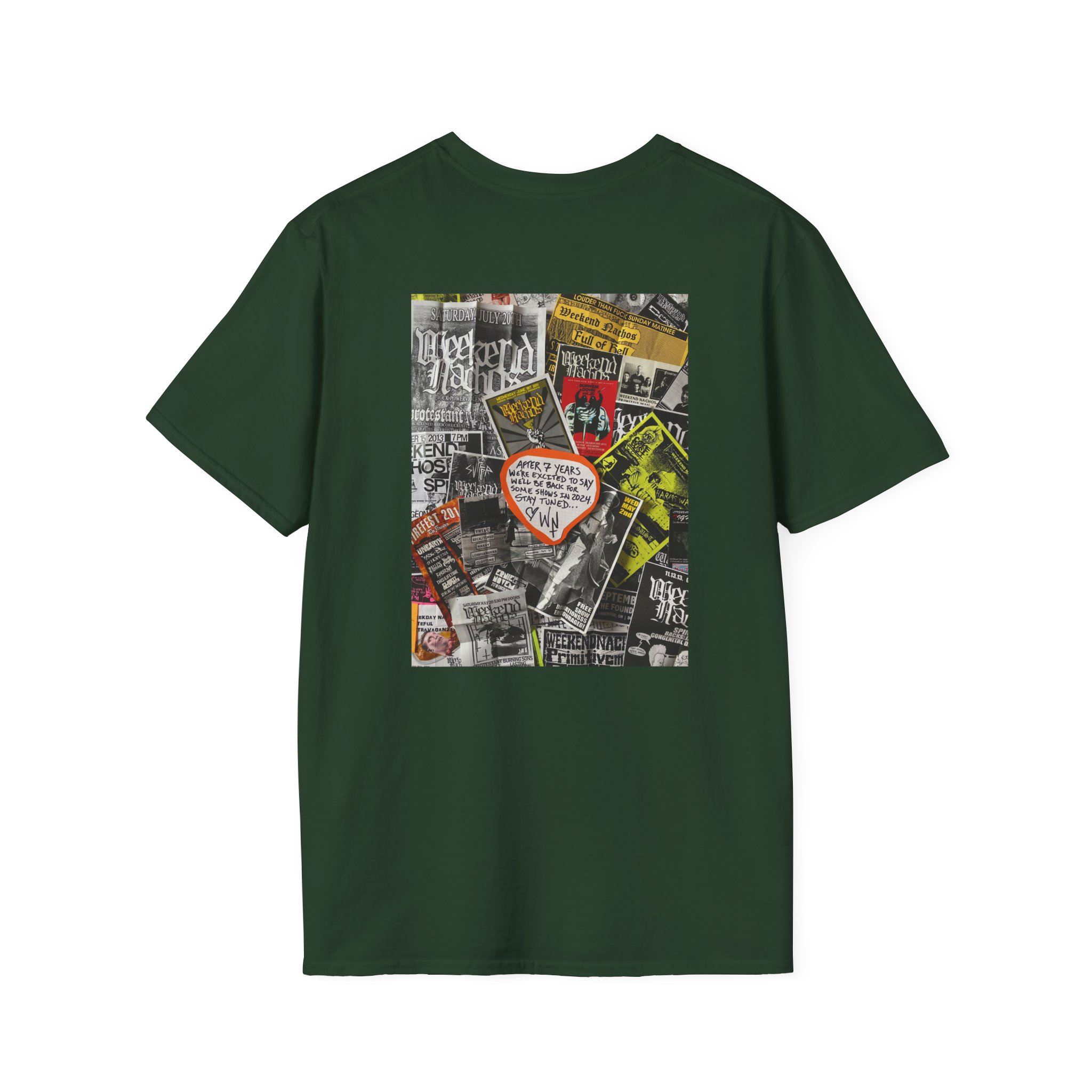 Weekend Nachos Unisex Softstyle T-Shirt - Image 10