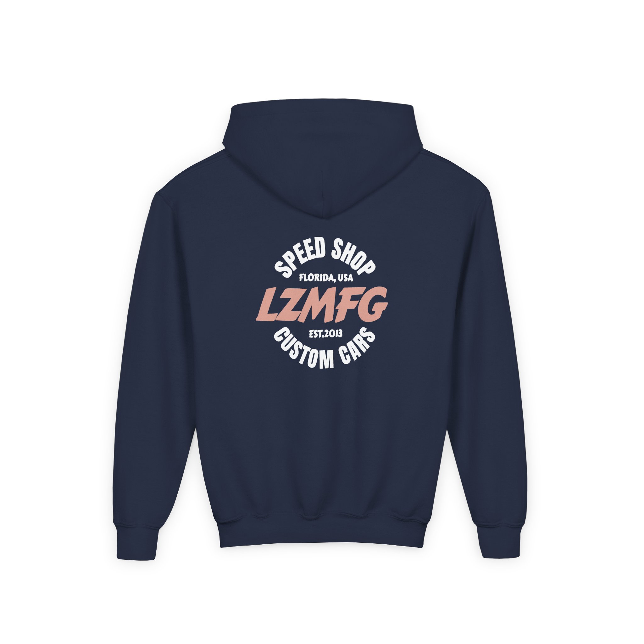 Adam LZ Surf Youth Heavy Blend Hooded Sweatshirt - Image 8