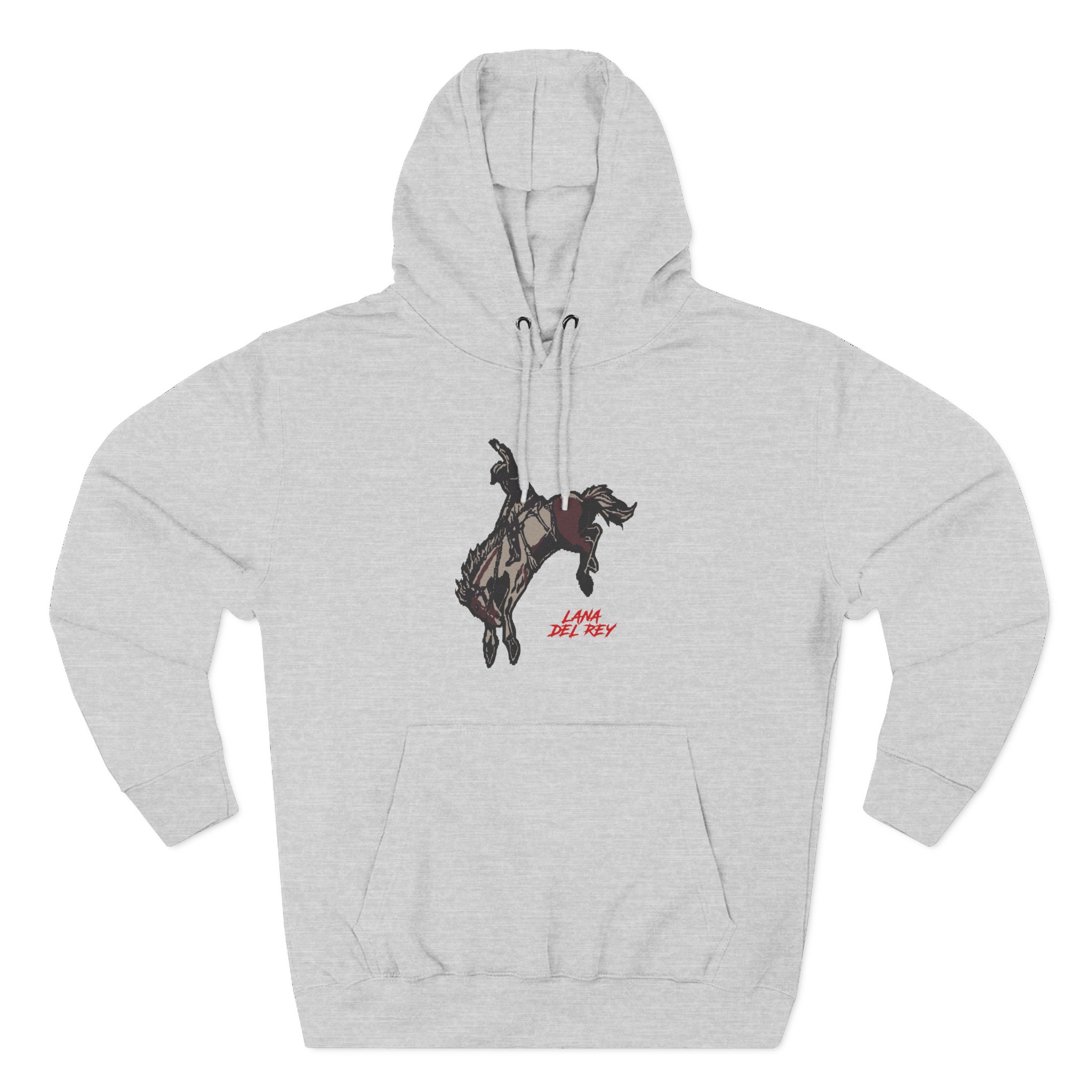 Lanadelrey Indio Knit Three-Panel Fleece Hoodie - Image 3