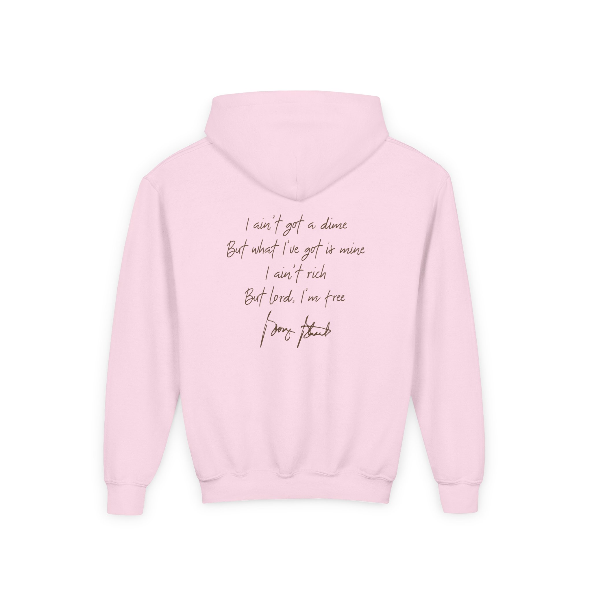 George Strait Amarillo by Morning Youth Heavy Blend Hooded Sweatshirt - Image 8
