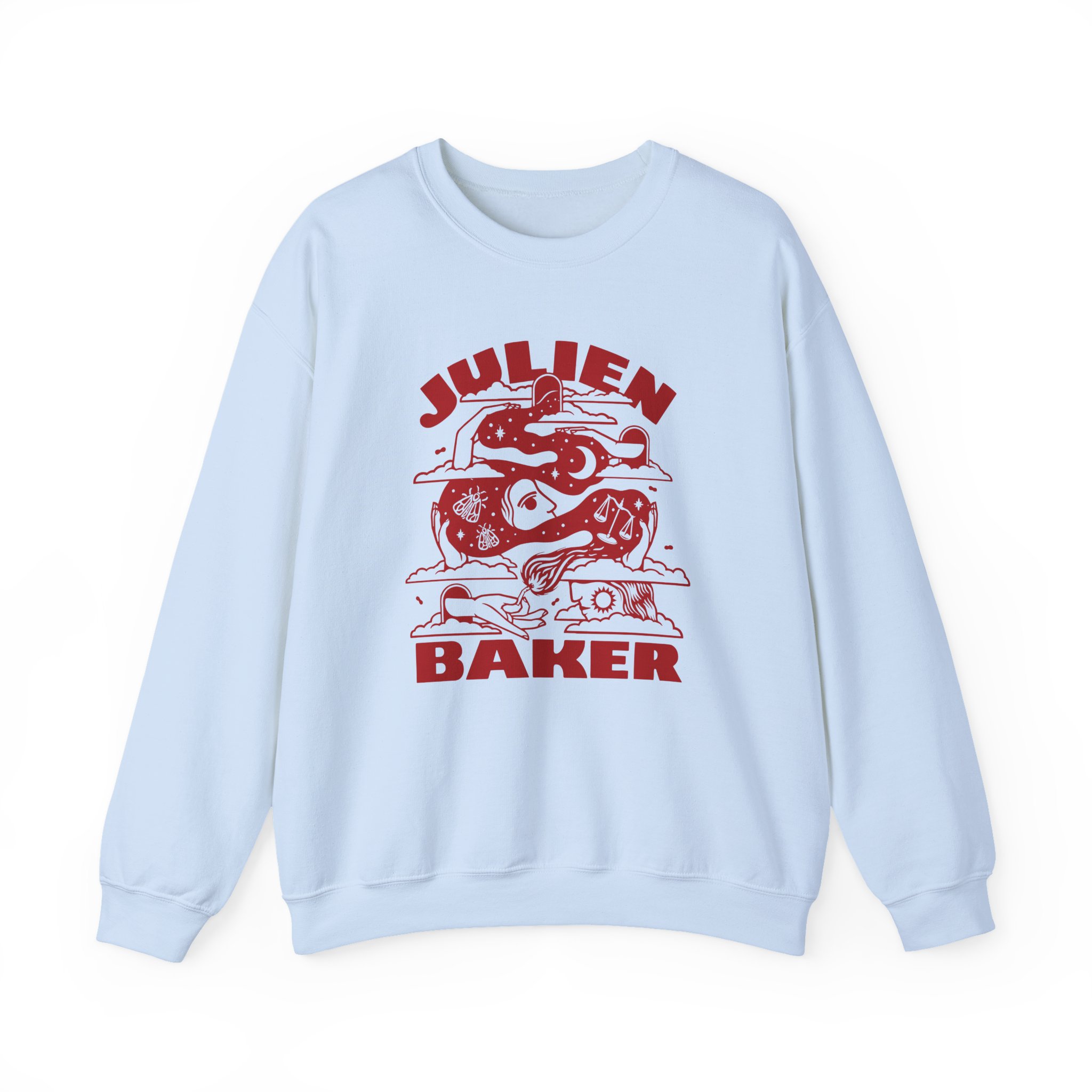 Julien Baker Cloudhead Unisex Heavy Blend™ Crewneck Sweatshirt - Image 9