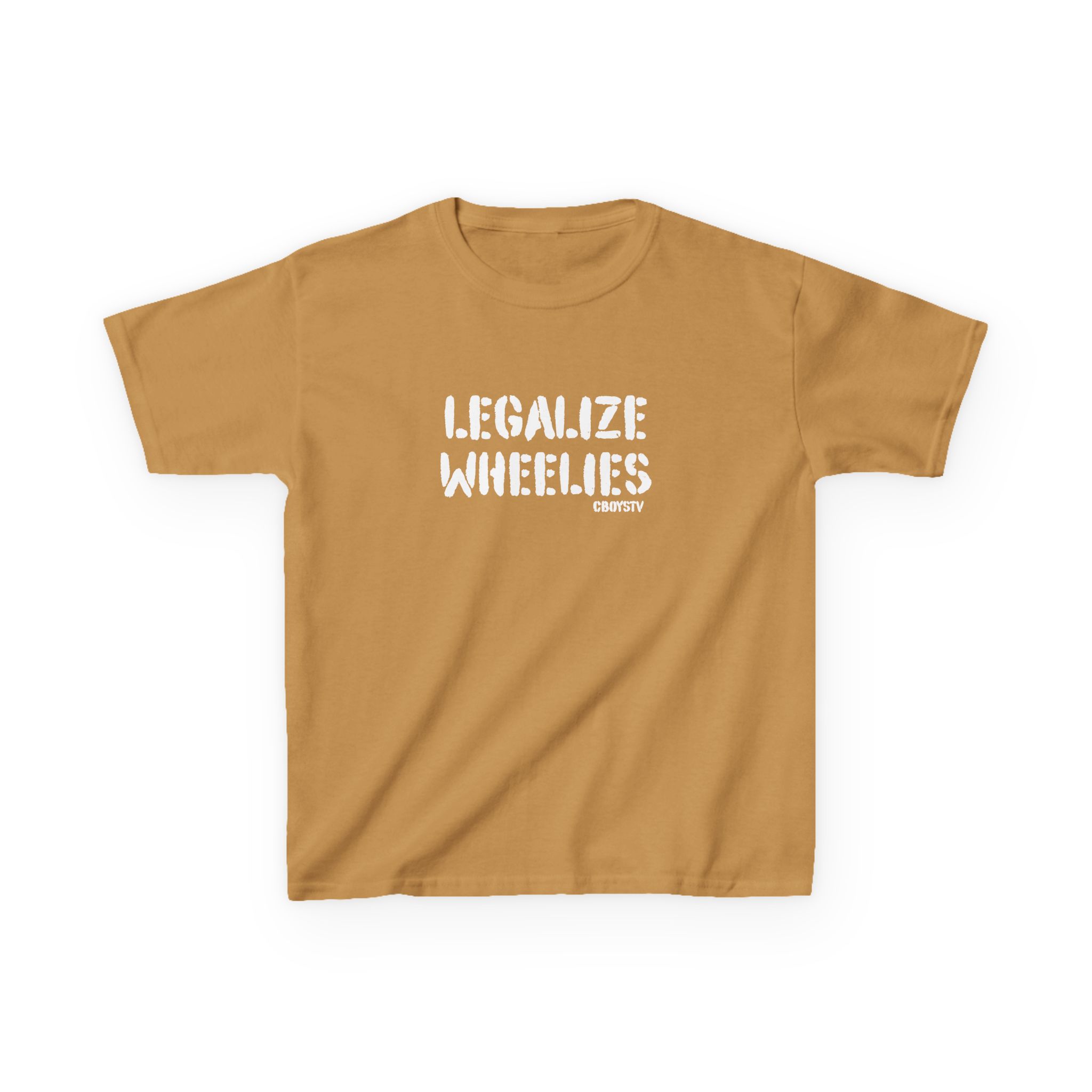 Kids Cboystv Legalize Wheelies Heavy Cotton™ Tee - Image 3