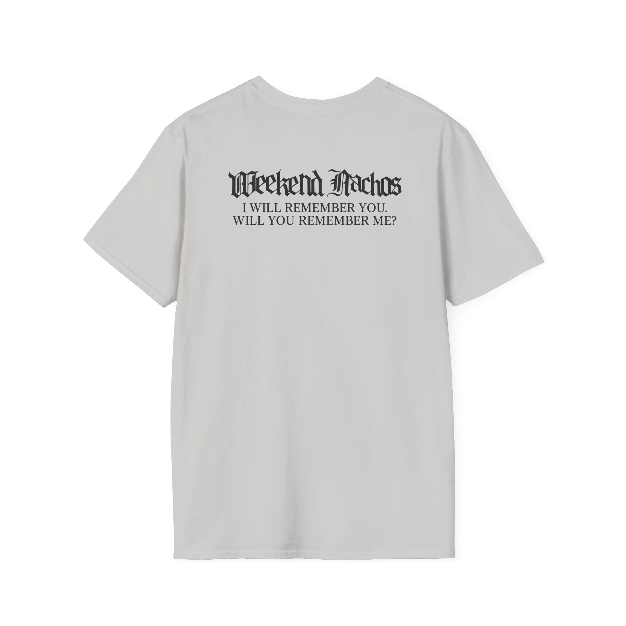 Weekend Nachos Sarah Unisex Softstyle T-Shirt - Image 6