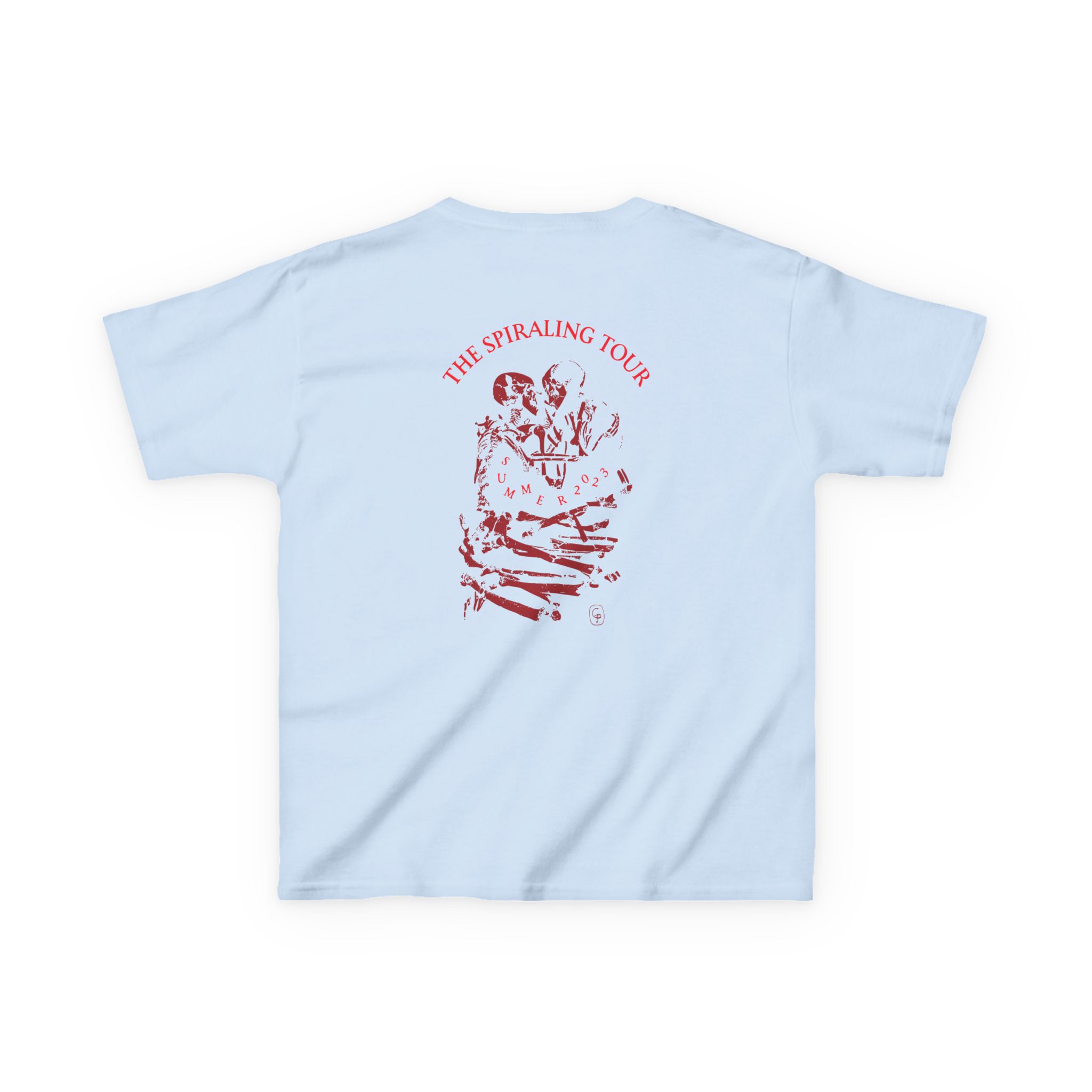 Caroline Polachek Volcano Spiraling Tour Kids Heavy Cotton™ Tee - Image 6